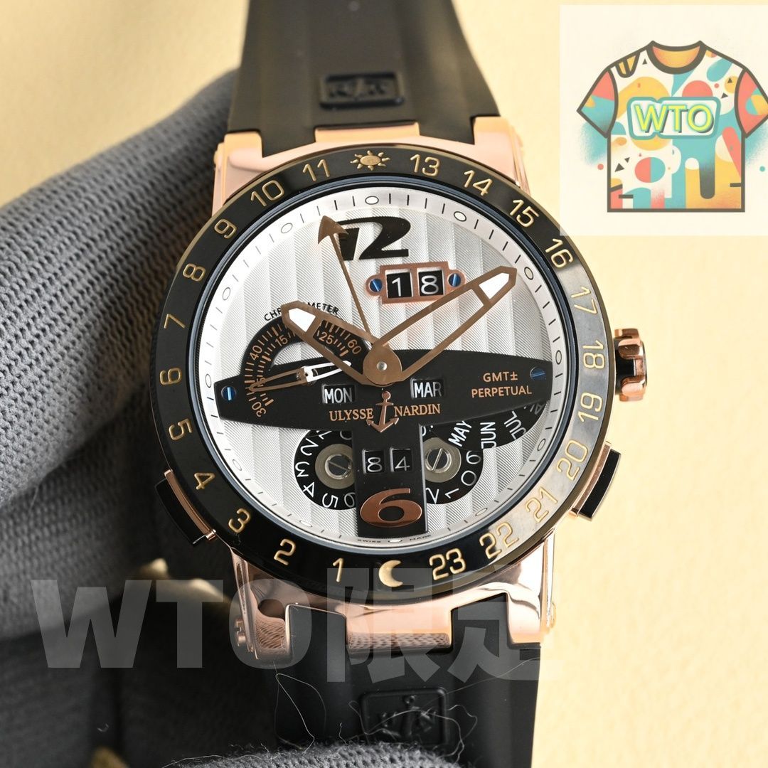 今日 Ulysse Nardin ウリセ ナルダン ピーク シリーズ 強化クリスタルガラス風防を採用