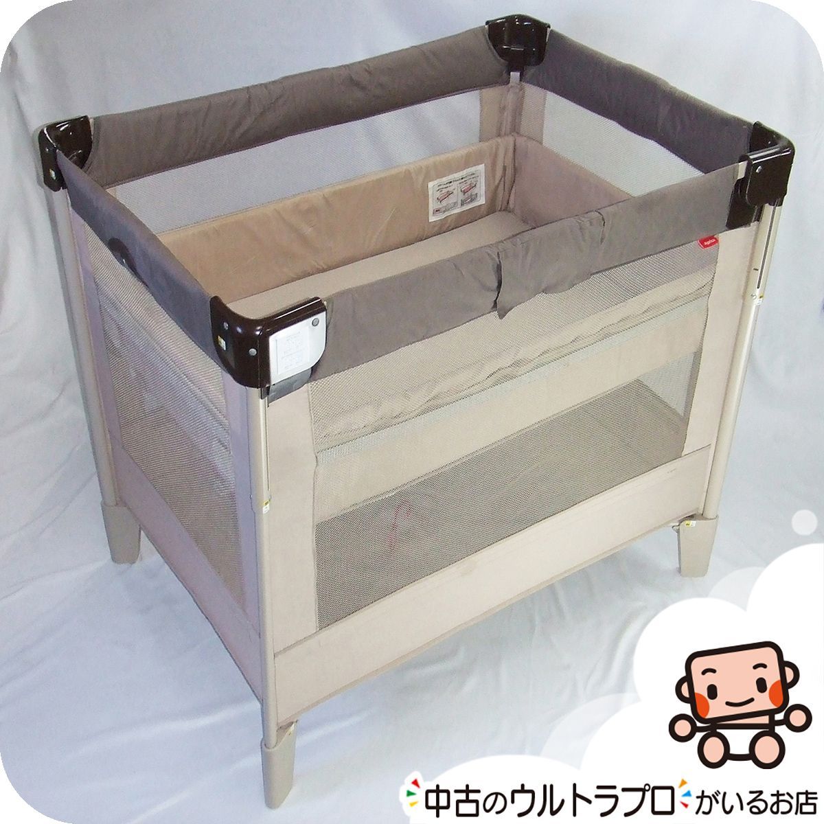 っ 厳選 ベビーベッド アップリカ ココネルエアー Aprica COCONEL 新生児から2歳 C.一般