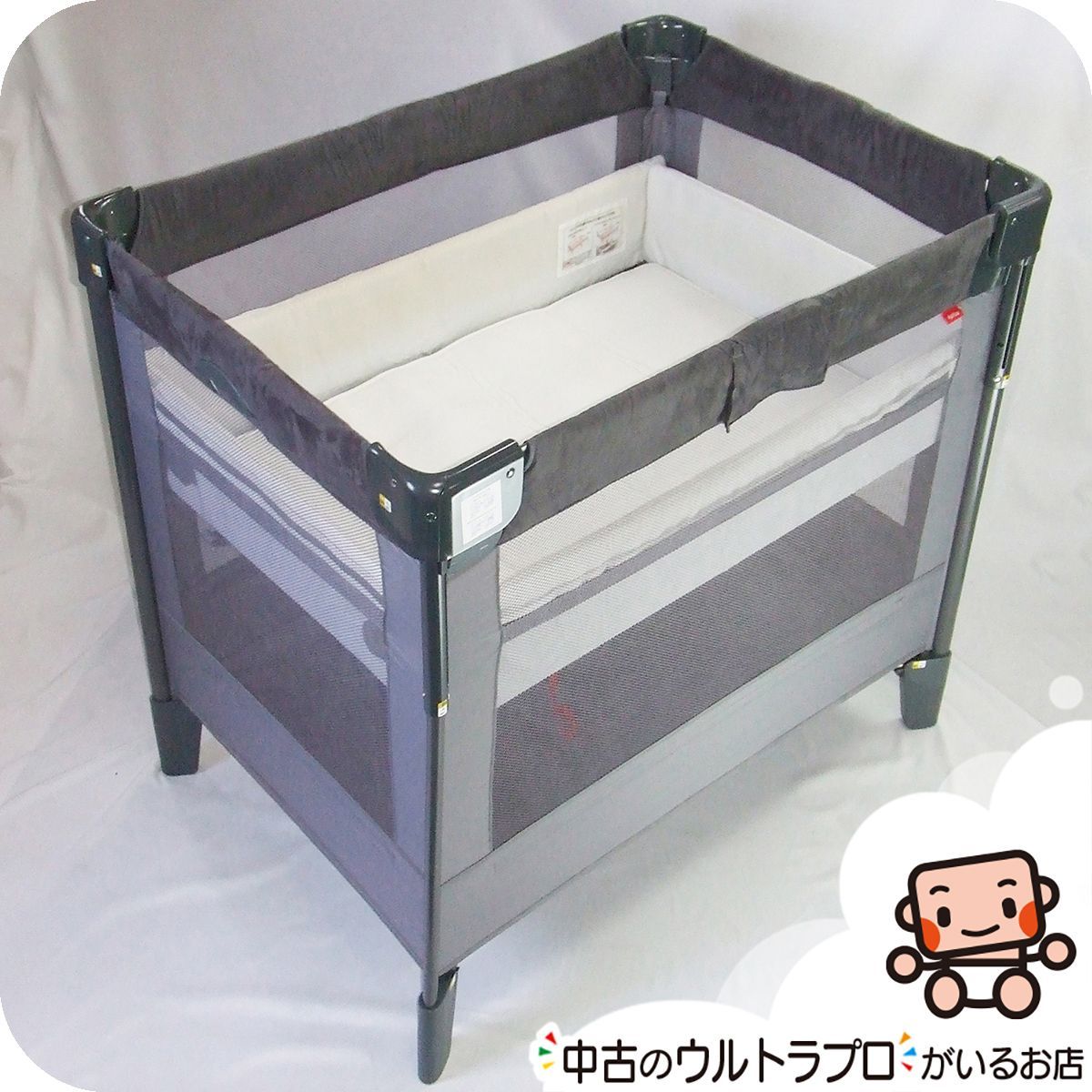 お得っ！厳選中古】ベビーベッド アップリカ ココネル エアープラスAB