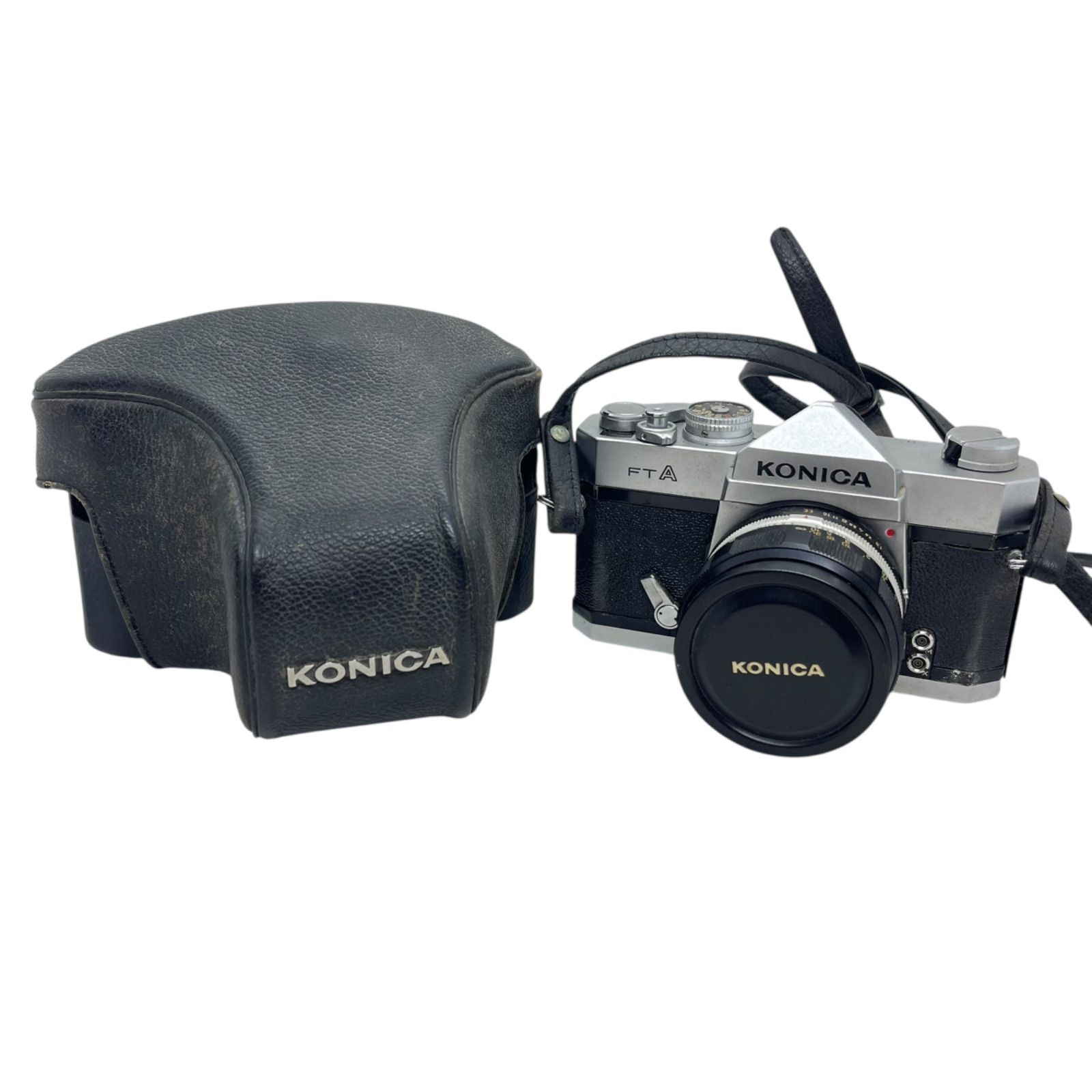 管2511-134】動作未確認☆KONICA コニカ FTA + HEXANON AR 52mm F1.8