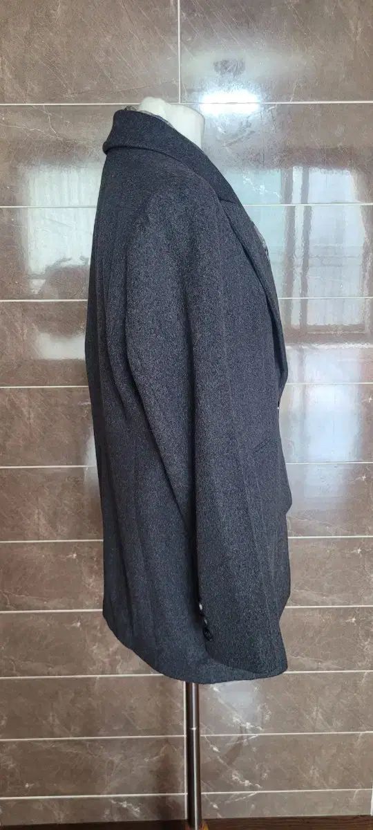 レディースゆったり66-フィット77サイズ ピエール カルダン ジャケット ウール55