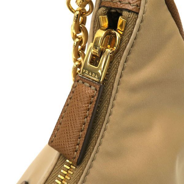今買う来る。 プラダ リナイロン 2WAYチェーンショルダー 1BH204 Aランク 夢は叶う