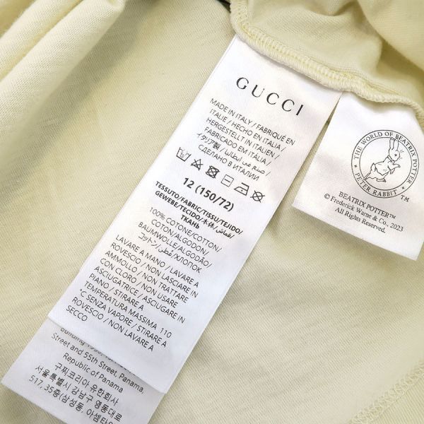  グッチ Tシャツ 610190 Bランク 半袖(Tシャツ) Tシャツ カットソー