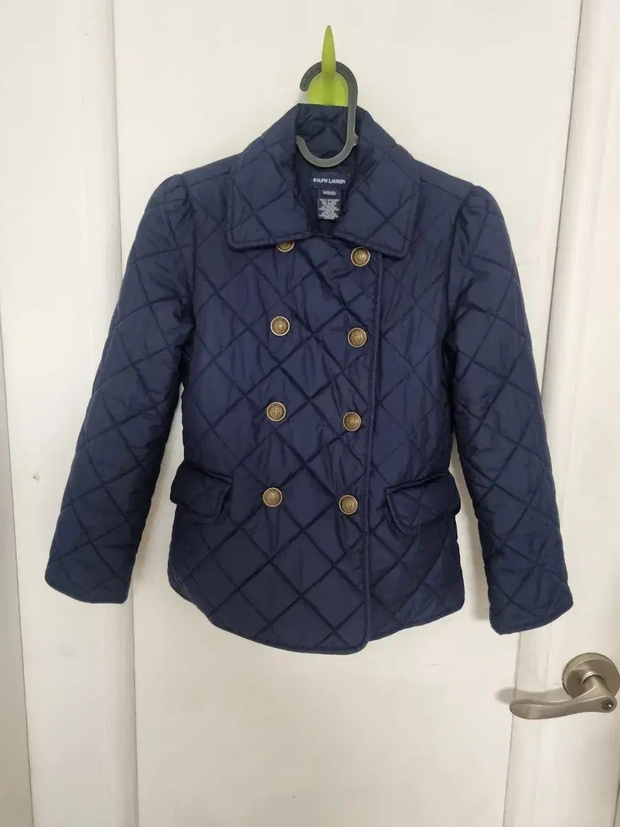 ラルフローレン ネイビー キルティング ジャケット 女の子用