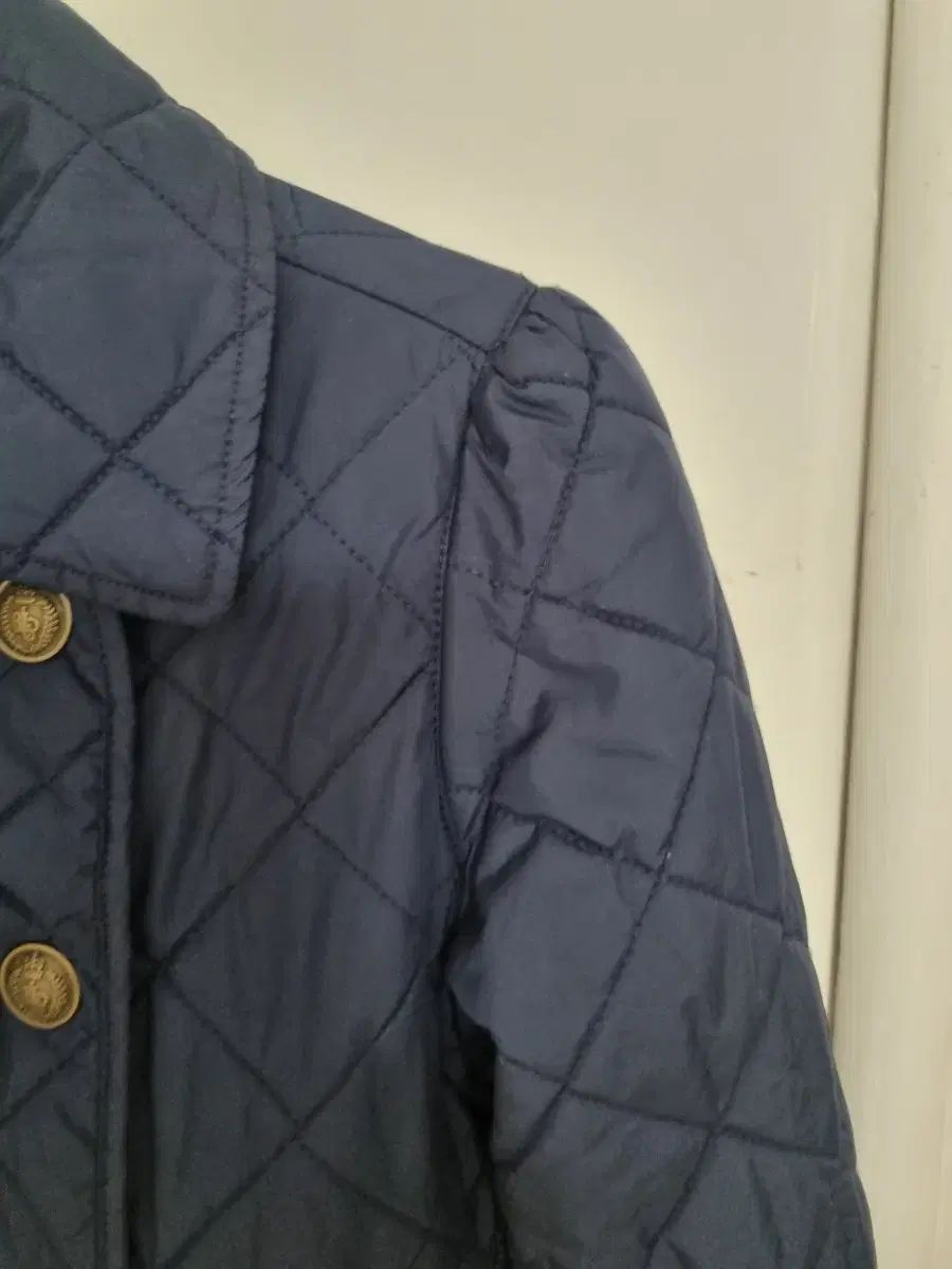 ラルフローレン ネイビー キルティング ジャケット 女の子用