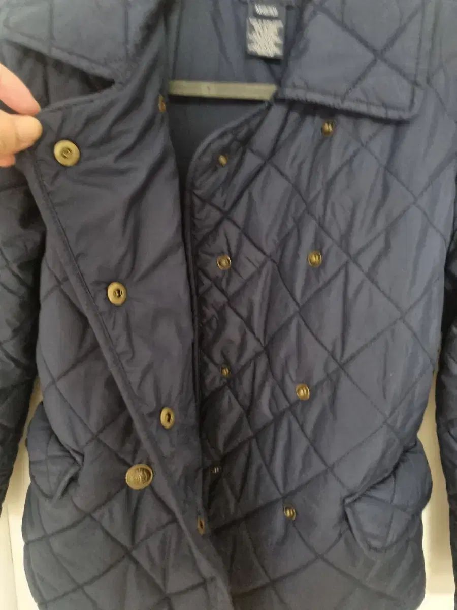 ネイビー キルティング