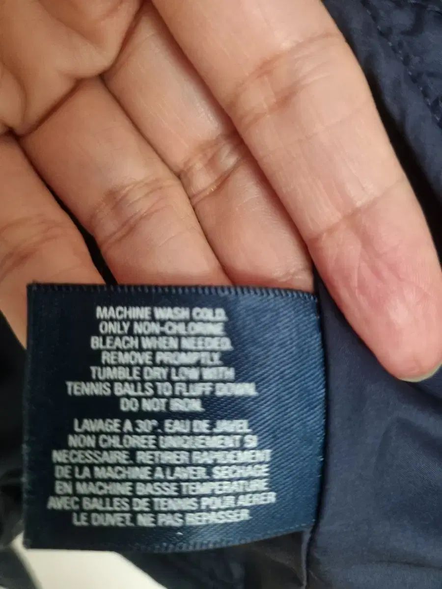 ネイビー キルティング