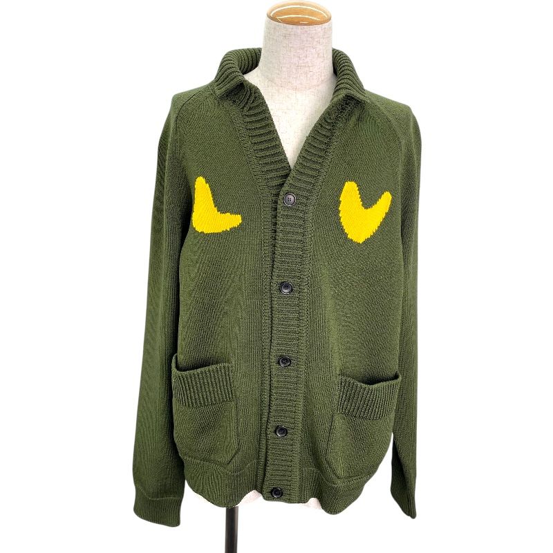 ルイヴィトン　カーディガン　Mサイズ ルイ・ヴィトン LOUIS VUITTON ×NIGO ソフィスティケイテッドニット