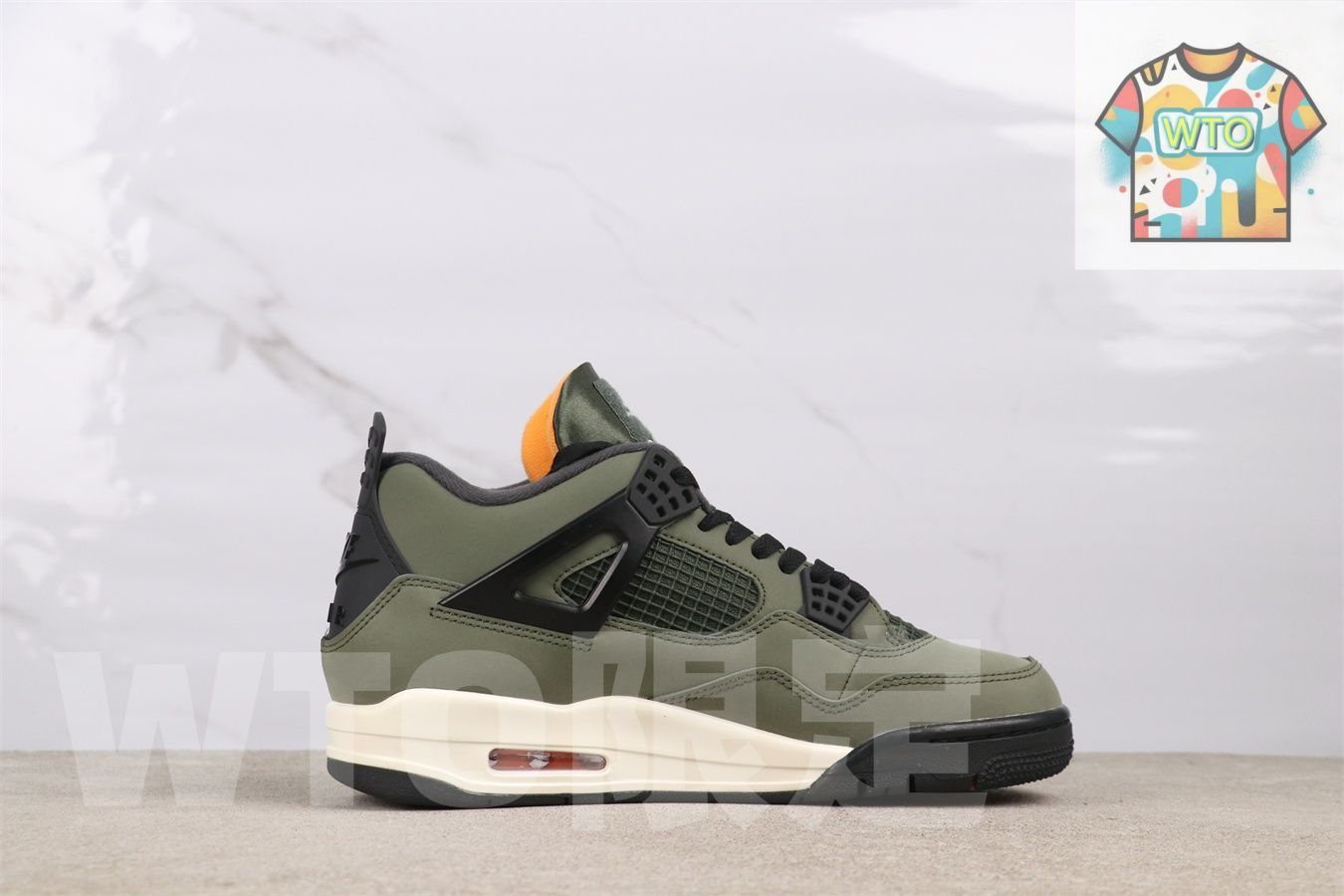 今日 エアジョーダン Air Jordan JBM 351 - M 1 ミリタリーグリーンMilitary Green-WTO輸入2