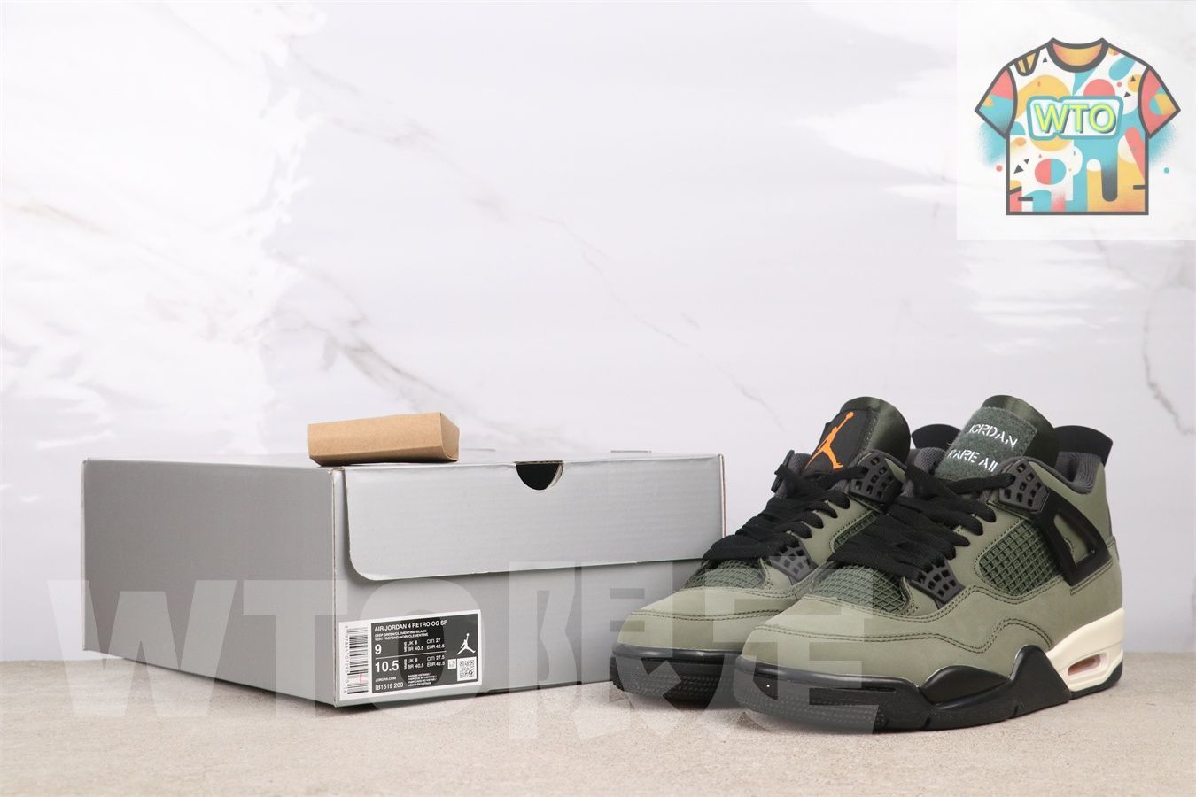  今日 エアジョーダン Air Jordan JBM 351 - M 1 ミリタリーグリーンMilitary Green-WTO輸入2 スニーカー 靴