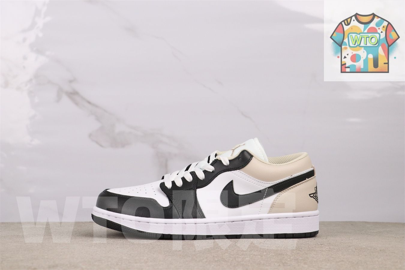 今日 Air Jordan 553558-153 ホワイトライトブラウン-WTO輸入2