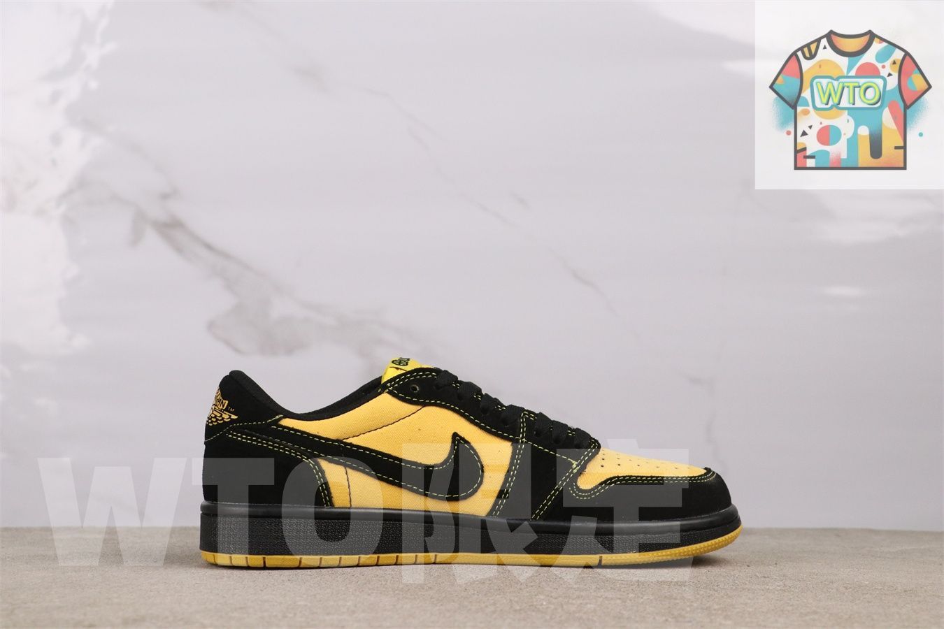 今日 エアジョーダン LB 8836 - 007 ブラック イエローBlack Yellow-WTO輸入2