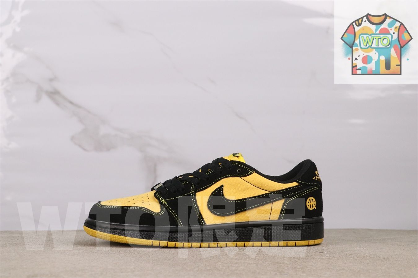 今日 エアジョーダン LB 8836 007 ブラック イエローBlack Yellow WTO輸入2