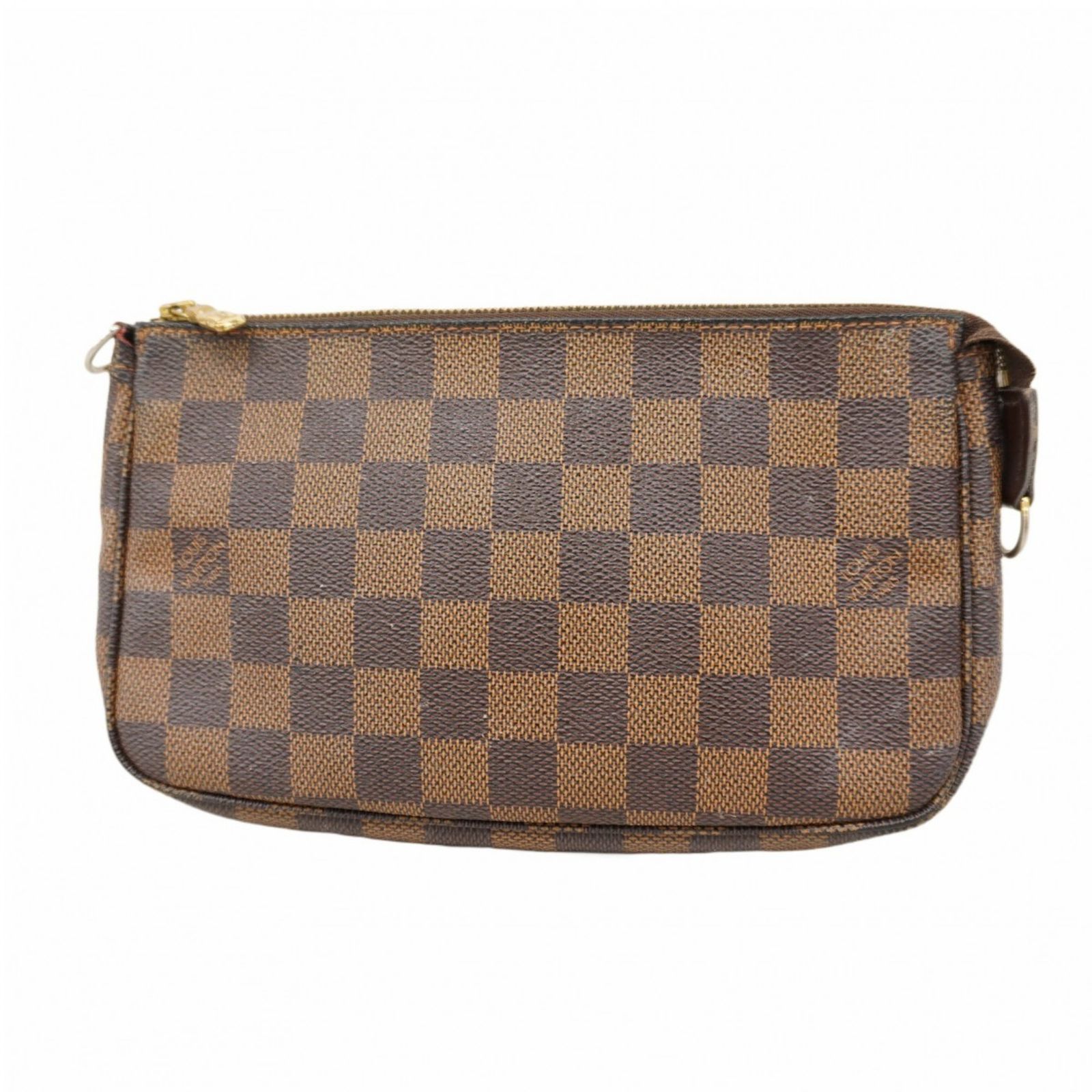 ルイ ヴィトン Louis Vuitton ルイ ヴィトン ポーチ ダミエ ポシェットアクセソワール N51985 エベヌレディース