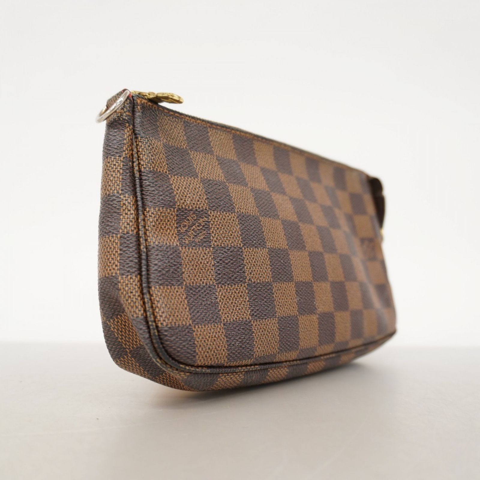 ルイ ヴィトン Louis Vuitton ルイ ヴィトン ポーチ ダミエ ポシェットアクセソワール N51985 エベヌレディース