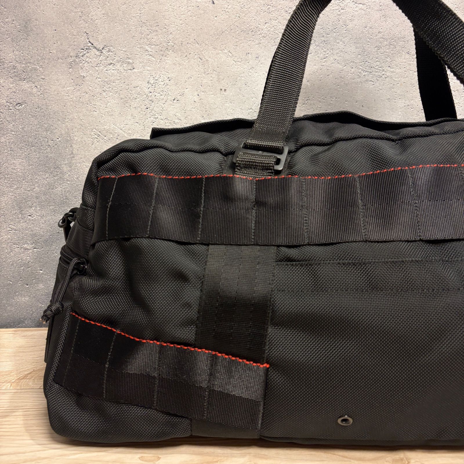 【made in USA】BRIEFING CARGO ボストンバッグ ブラック ✨BRIEFING CARGO ボストンバッグ USA製 2WAY 黒✨ ショルダー付き