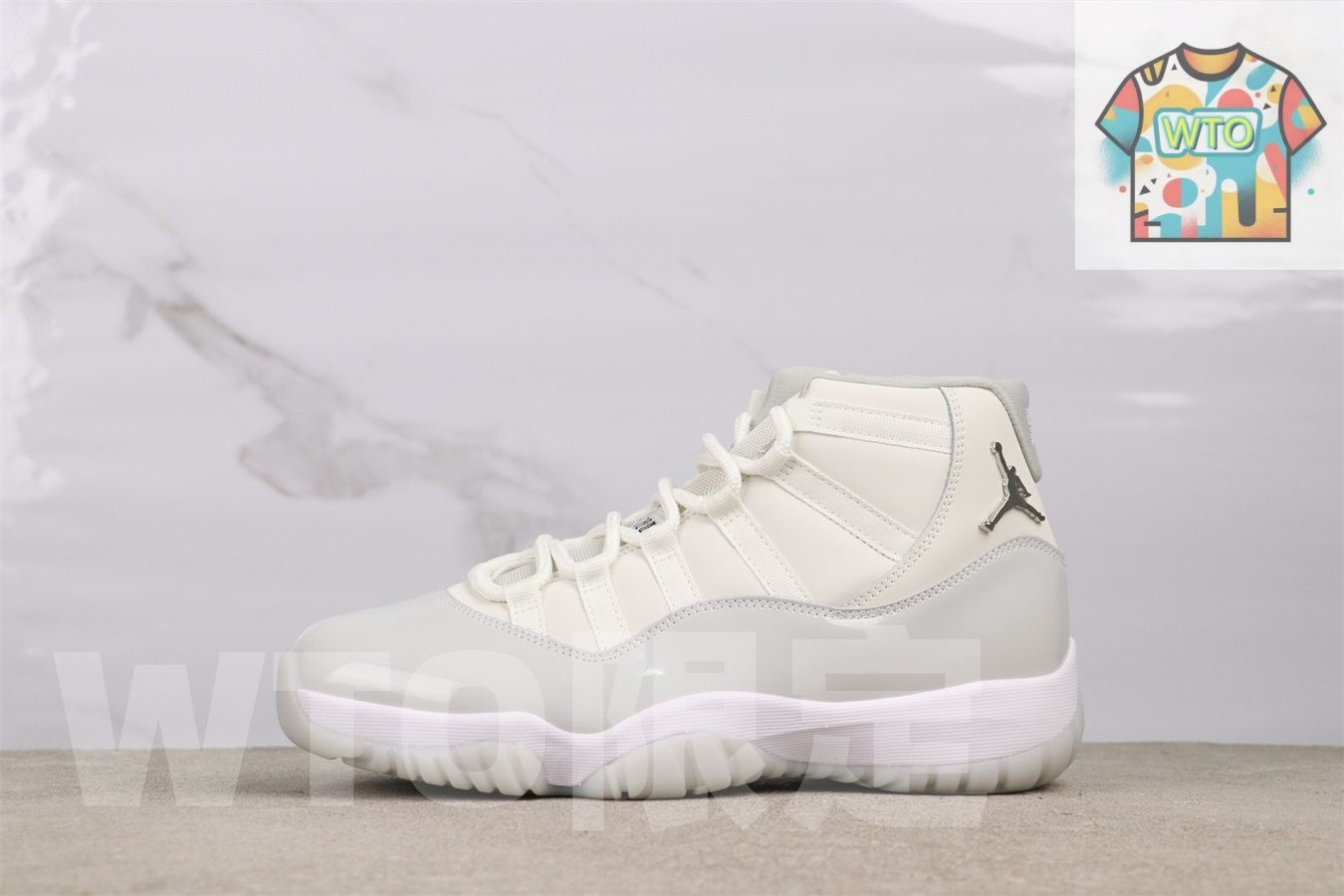 今日 Air Jordan 11 AR 0715 110 ピュアホワイト WTO輸入2