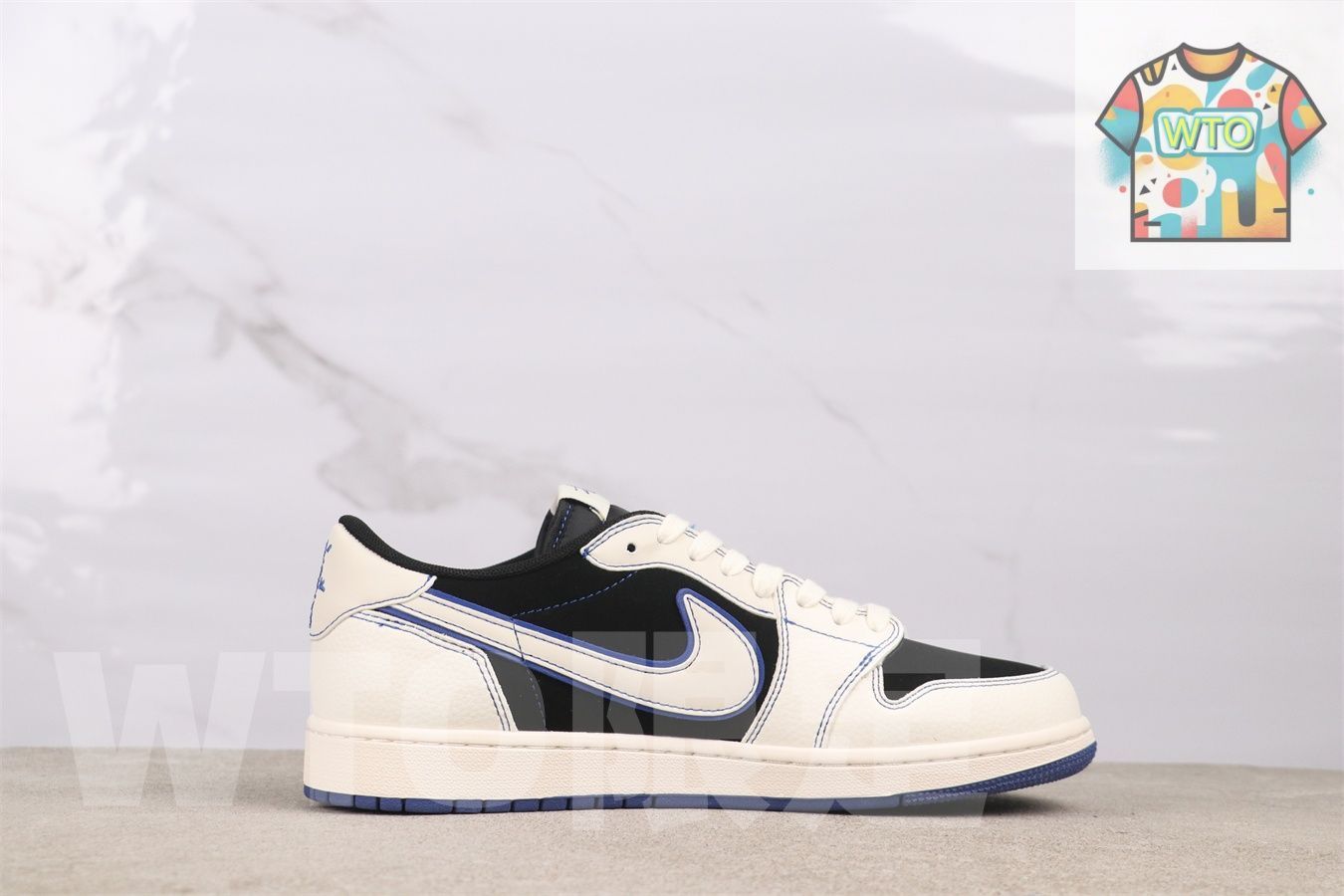今日 Air Jordan 1 エアジョーダン SJ 2068-113 シミブラック-WTO輸入2