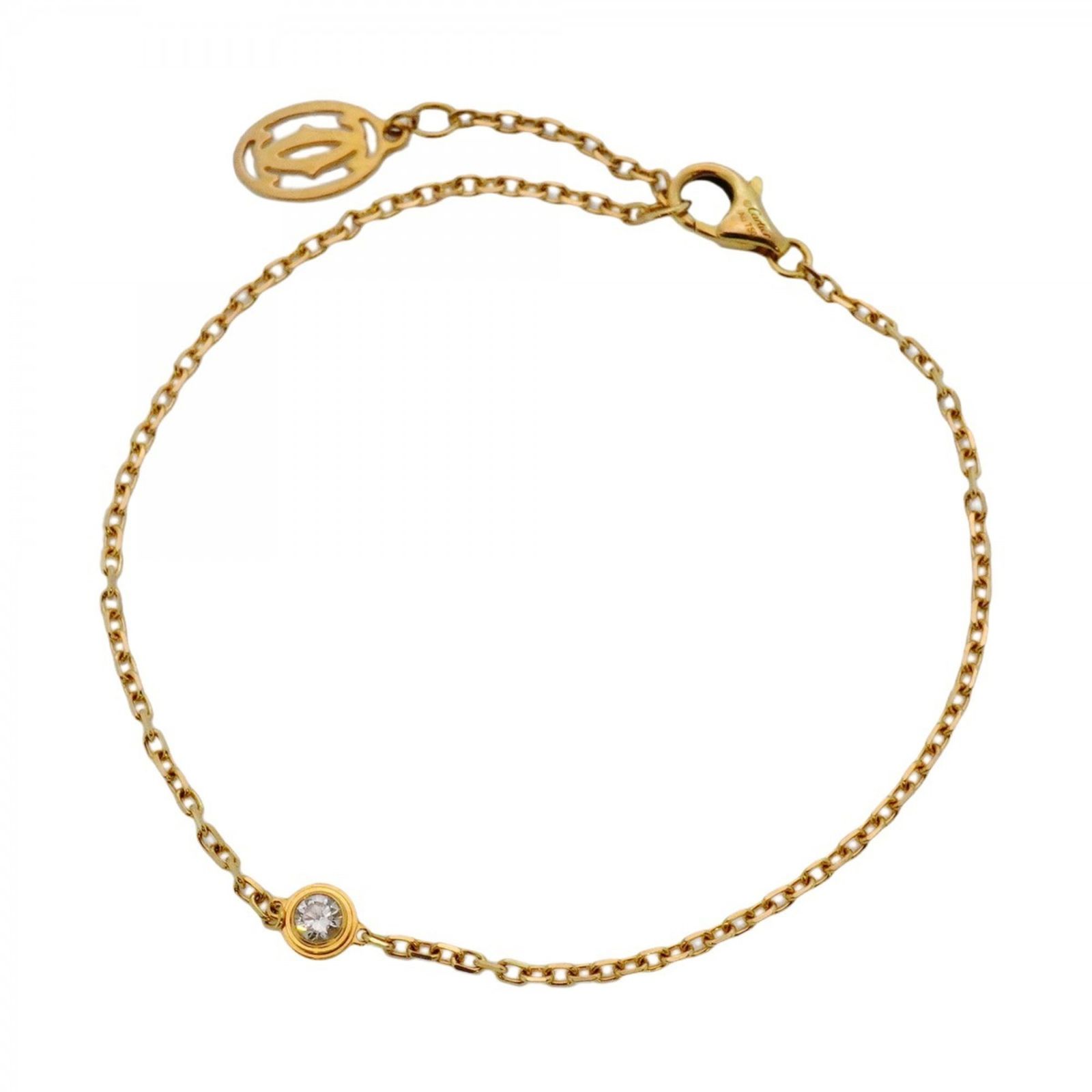 カルティエ Cartier カルティエ ブレスレット ダムール SM 1PD 18KYG イエローゴールド ダイヤモンドレディース