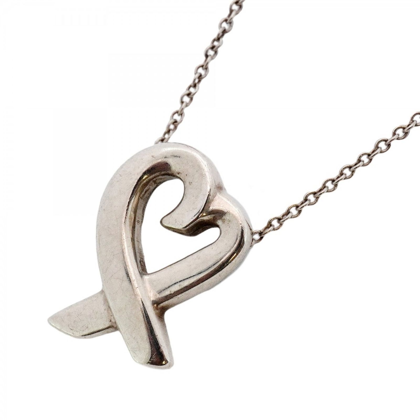 ティファニー(Tiffany) ティファニー ネックレス ラビングハート シルバー925レディース