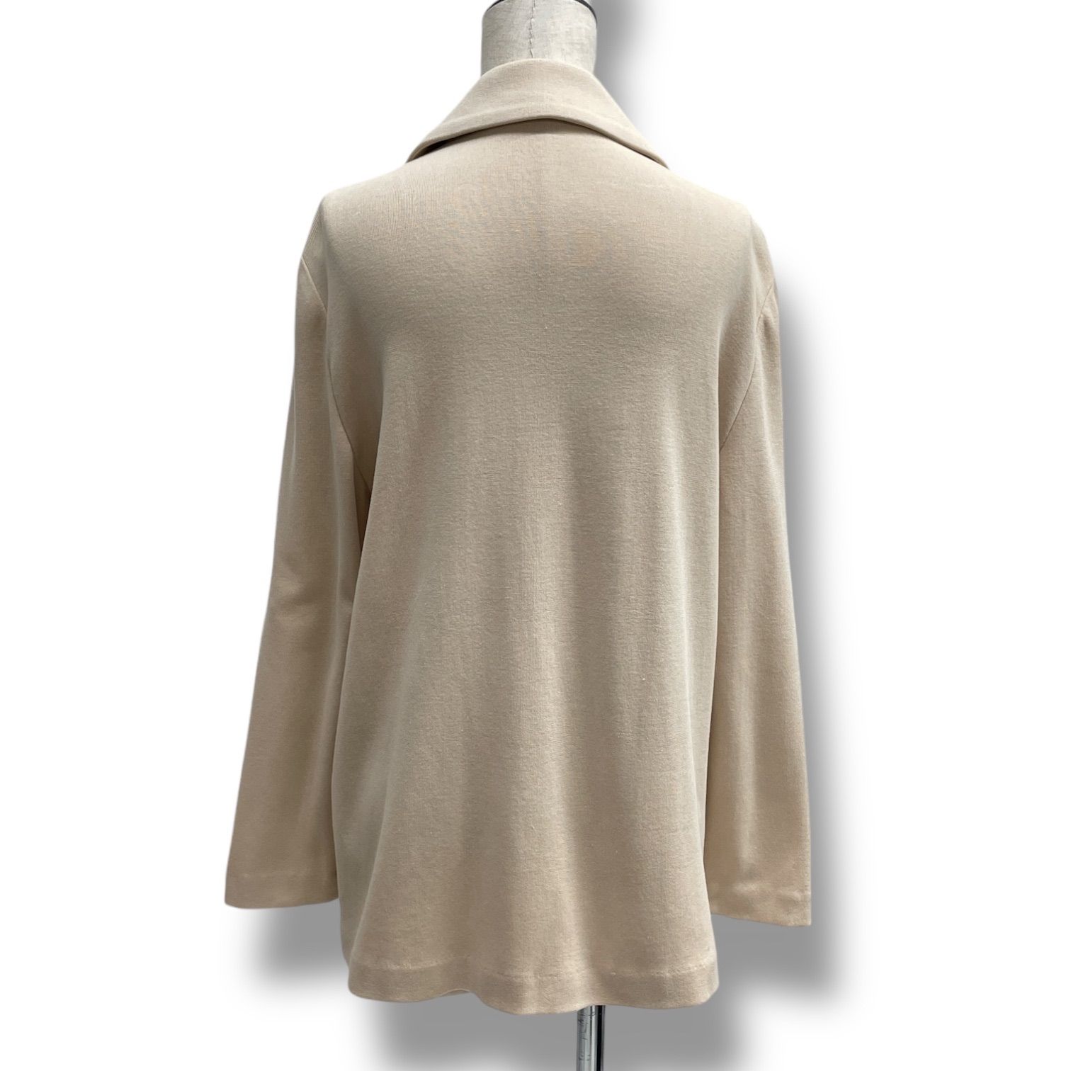 LEONARD レオナール ワッペン付 テーラードジャケット スパンコール