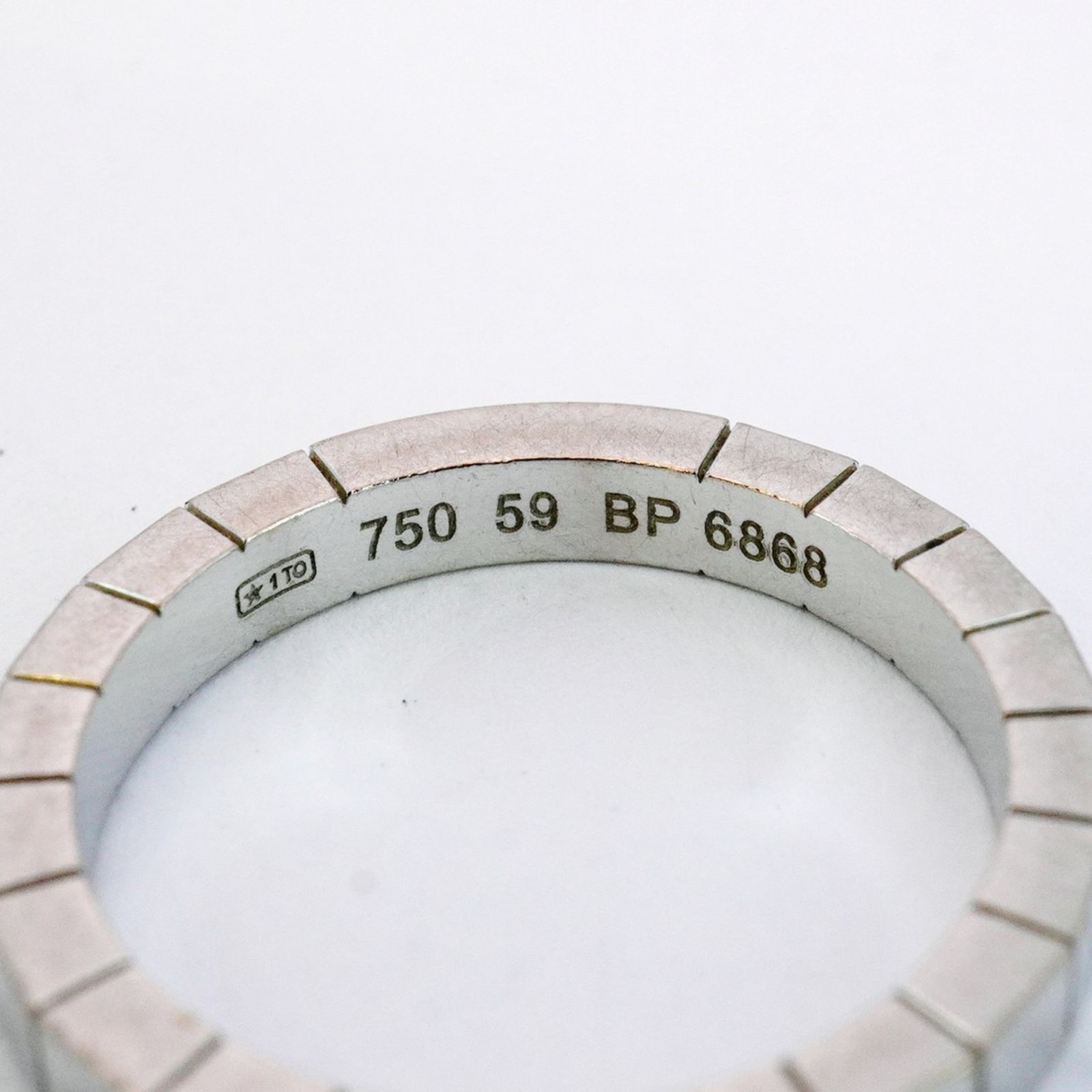 カルティエ(Cartier) カルティエ リング ラニエール 18KWG ホワイト