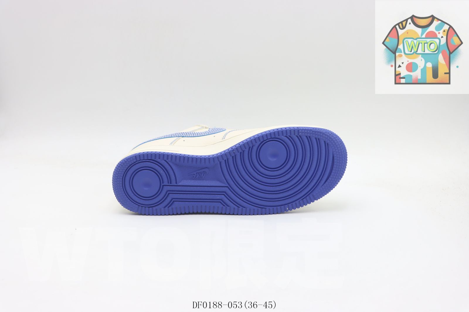  今日 Nike ナイキ スケートシューズ DF 0188-053 ホワイトブルー-WTO輸入2 スニーカー 靴