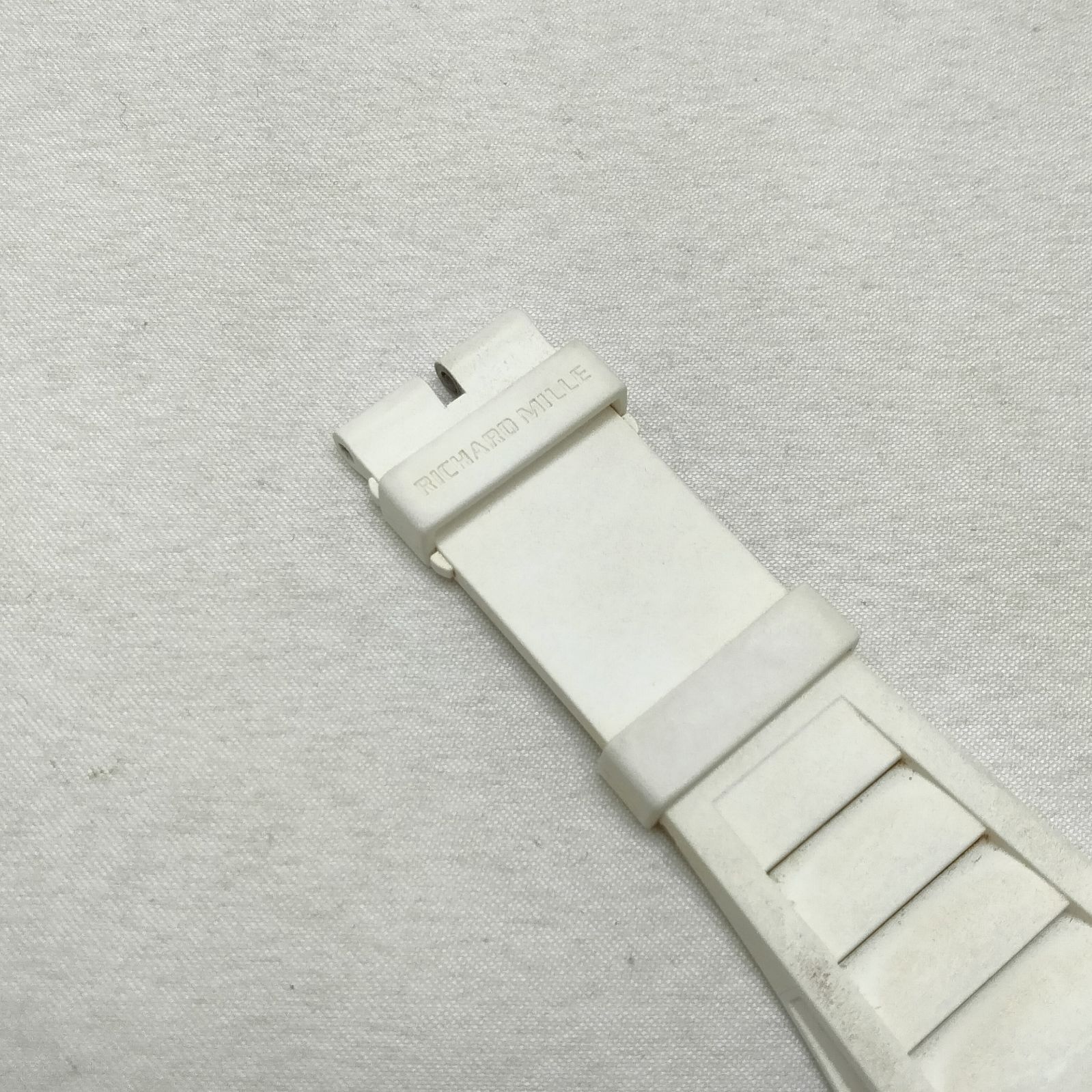 Richard Mille RM11用ベルトラバー ホワイト Richard Mille RM11用