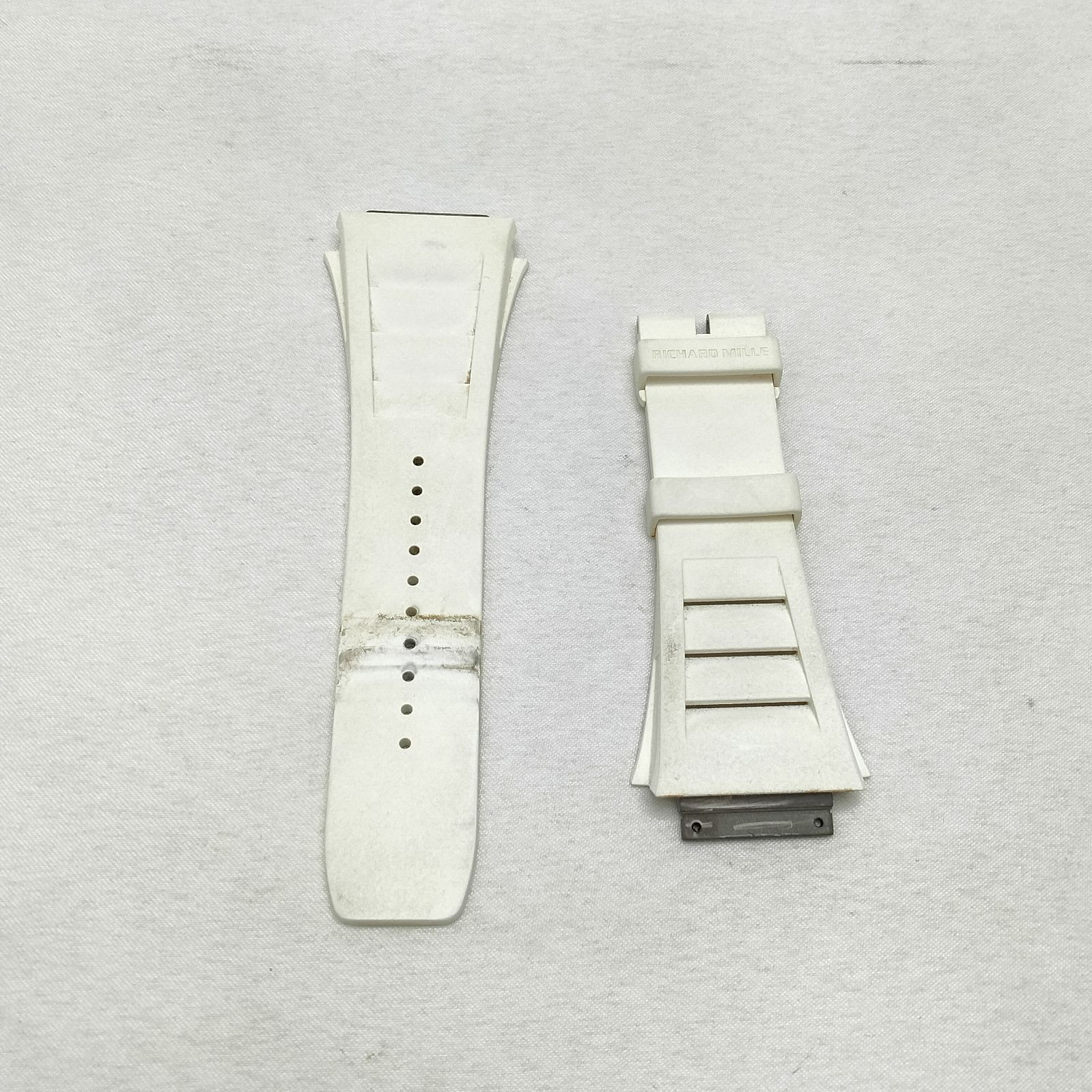 ️RICHARD MILLE ️ リシャールミル RM030 時計ベルト ラバー ホワイト