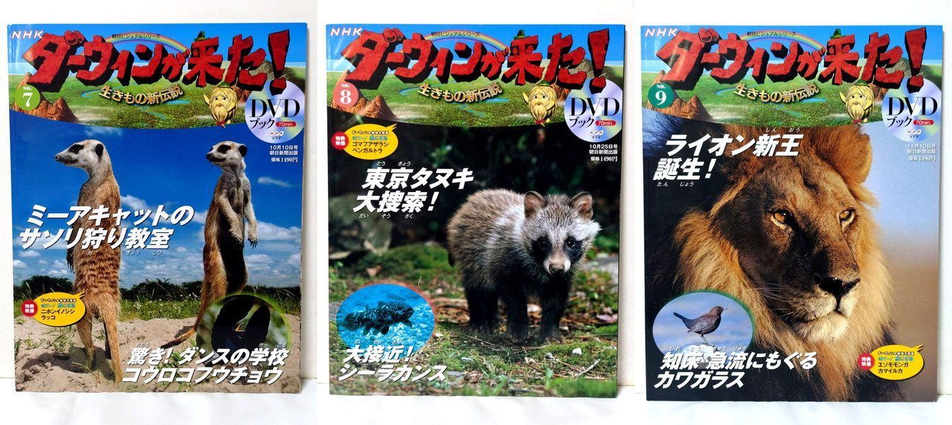 ダーウィンが来た! DVD付き冊子 1〜33巻 までのうち31冊セット NHKダーウィンが来た！DVDブック 34冊 全てDVD未開封 - メルカリ