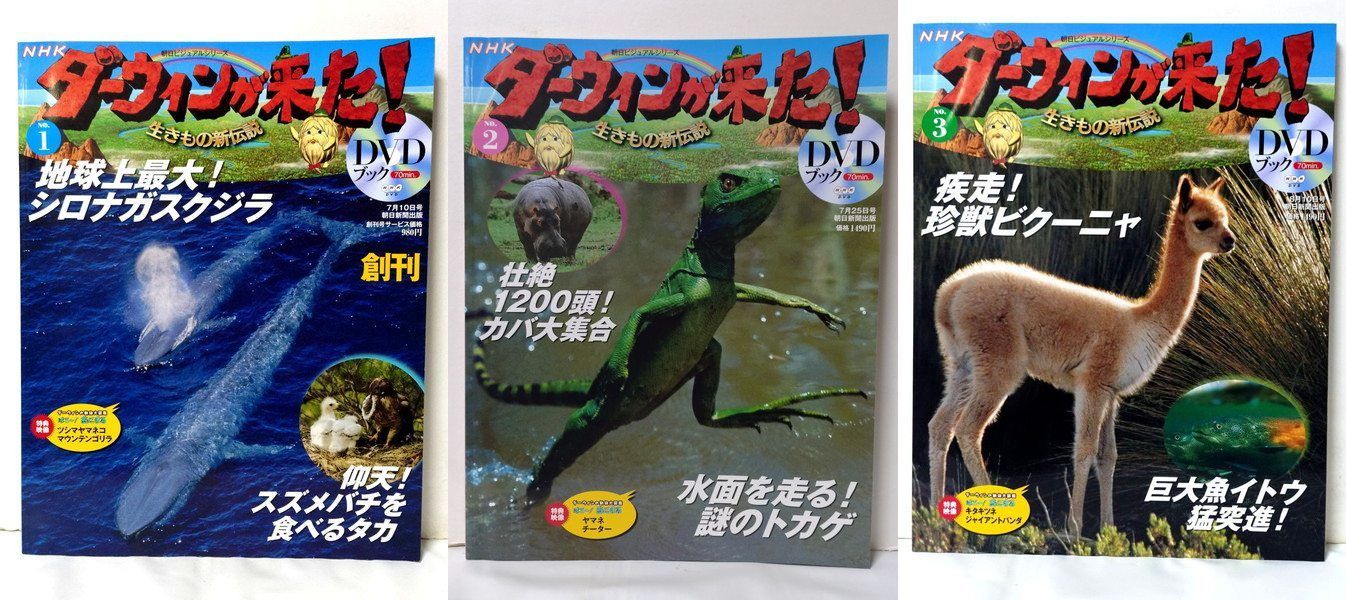 NHKダーウィンが来た！DVDブック 34冊 全てDVD未開封 - メルカリ