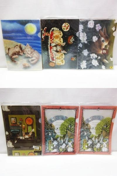 ポストカード4セット A4クリアホルダー