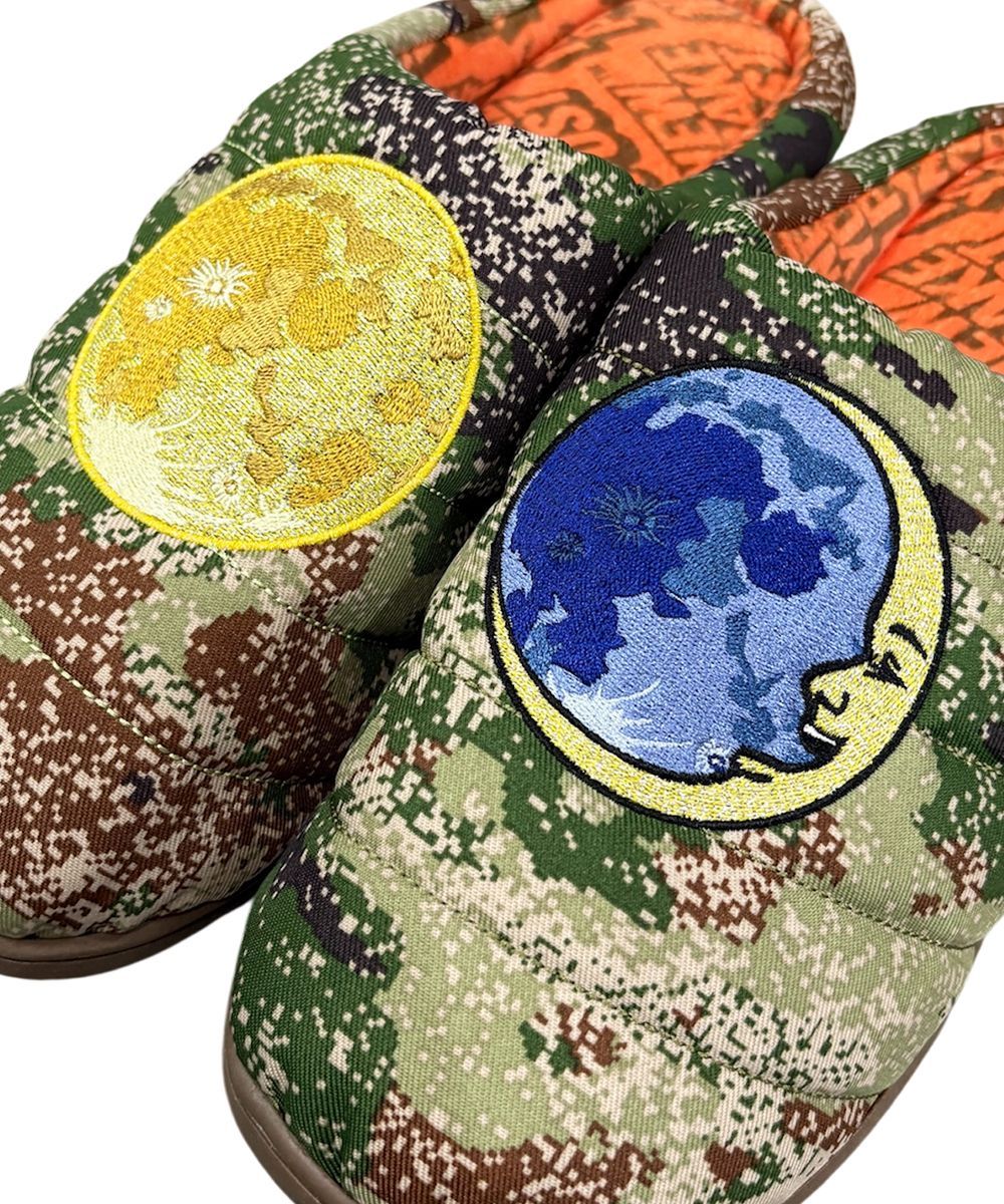  SUBU YOAKE POST MOONS CAMO カモ カモフラージュ柄 サンダル スブ ニューヨアケポスト ムーン 月 シューズ SIZE 0 1 2 3 サンダル サンダル
