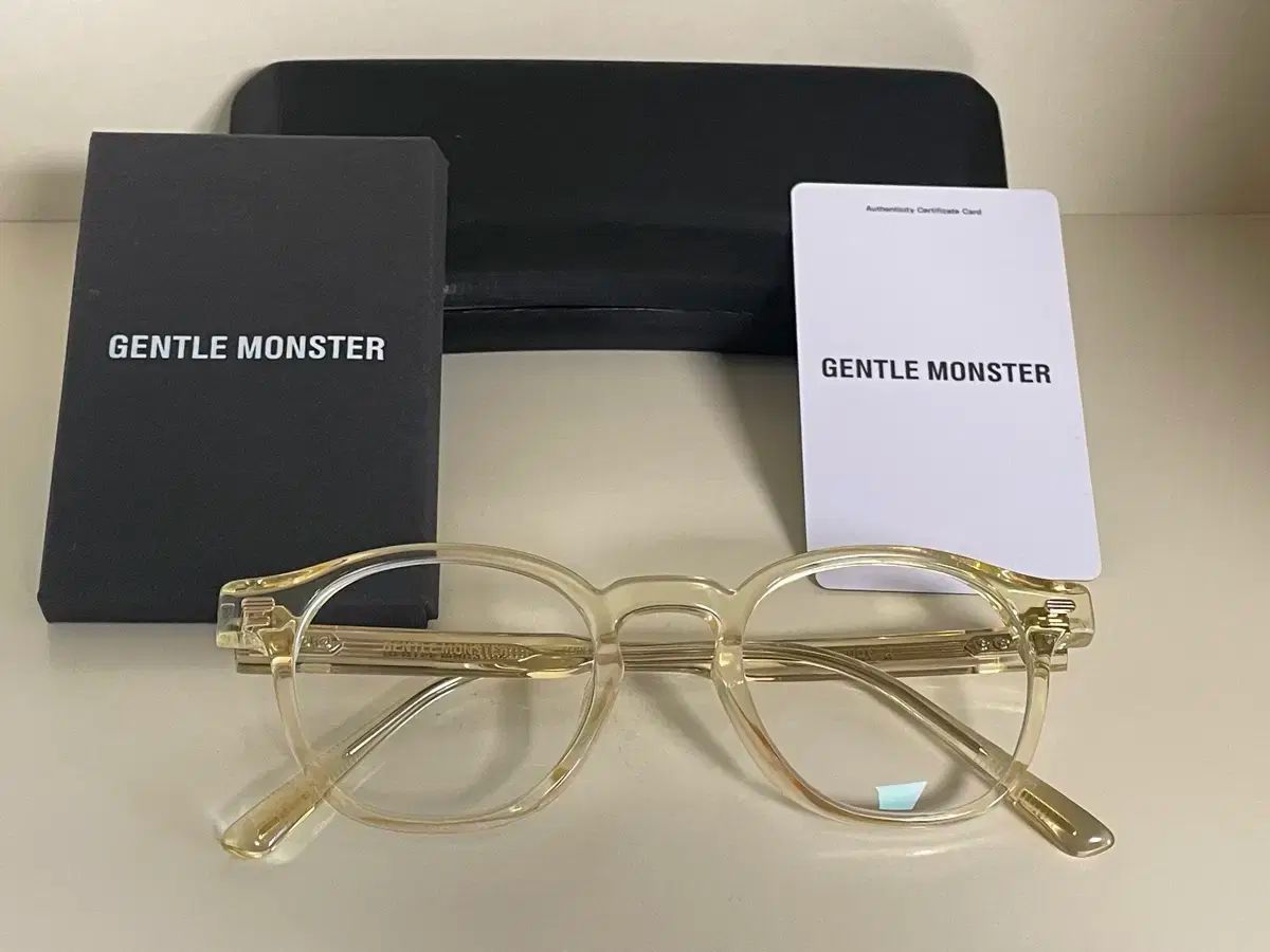 GENTLE MONSTER ジェントルモンスター エディa c2 クリア 透明 メガネフレーム