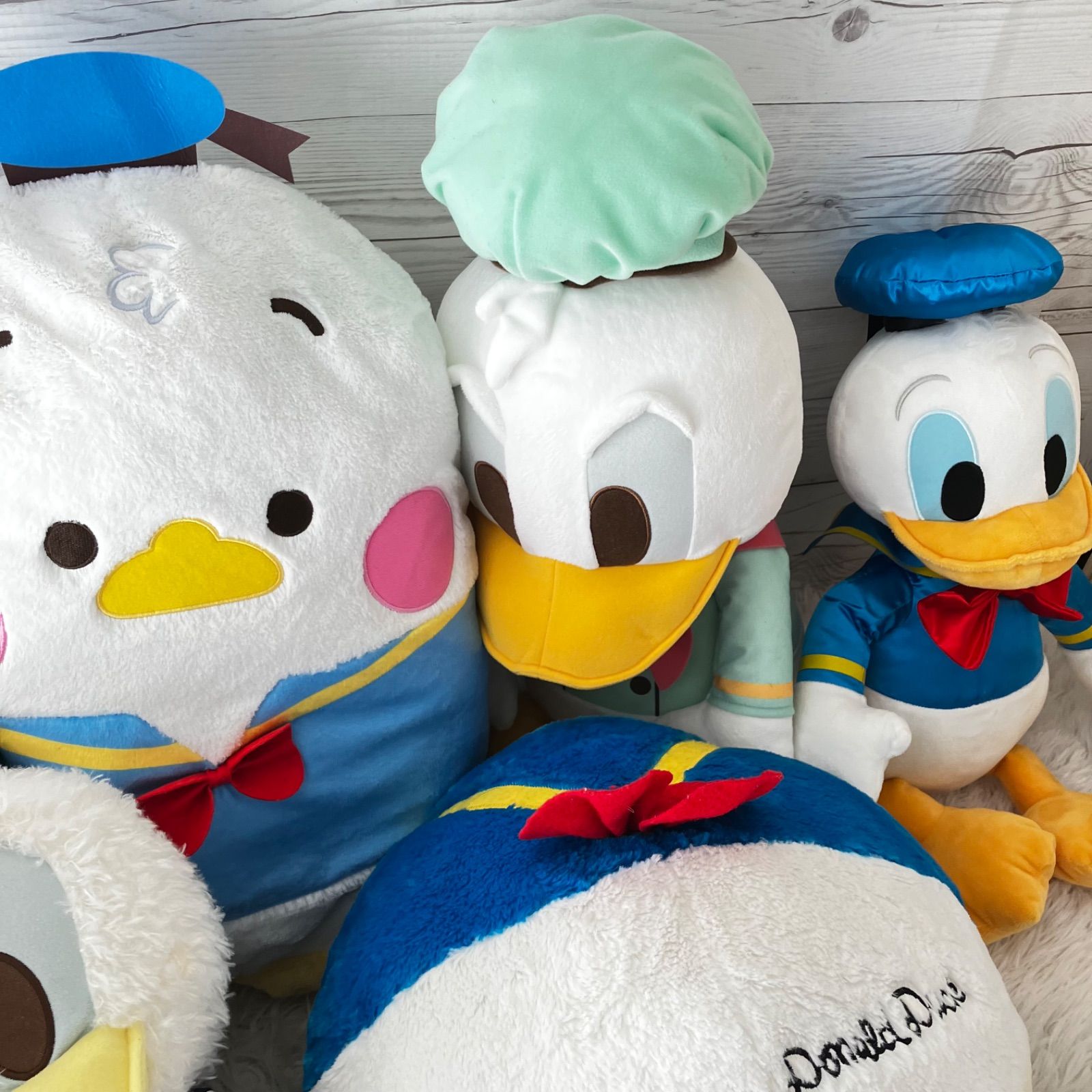 ディズニー　ドナルド　ぬいば　まとめ売り Disney ドナルド ディズニー ぬいぐるみ 大量まとめ売り ディズニー