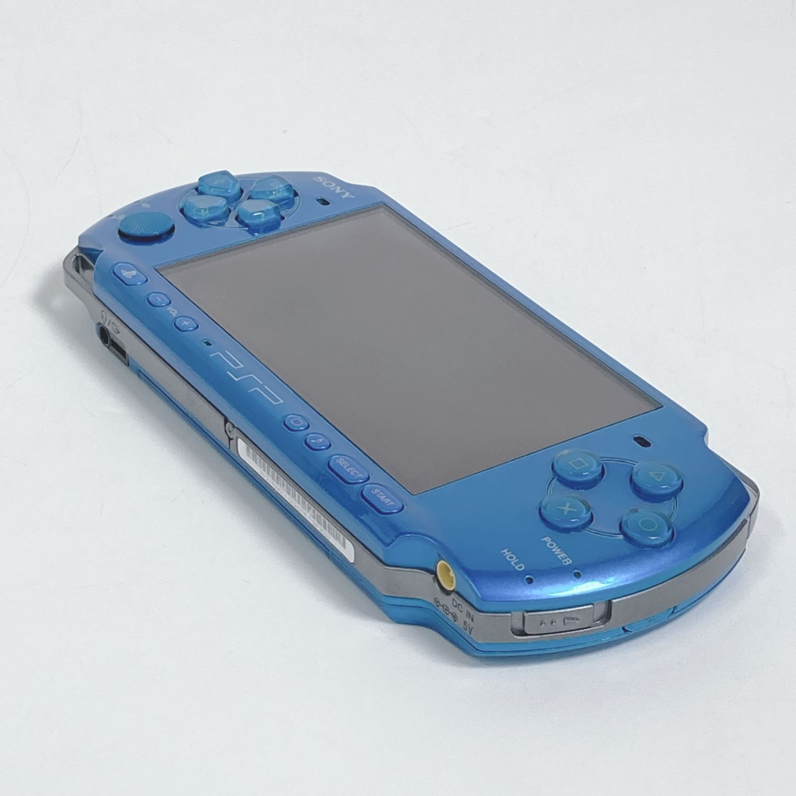 動作品 SONY PSP 3000 バイブラント ブルー 本体 あり