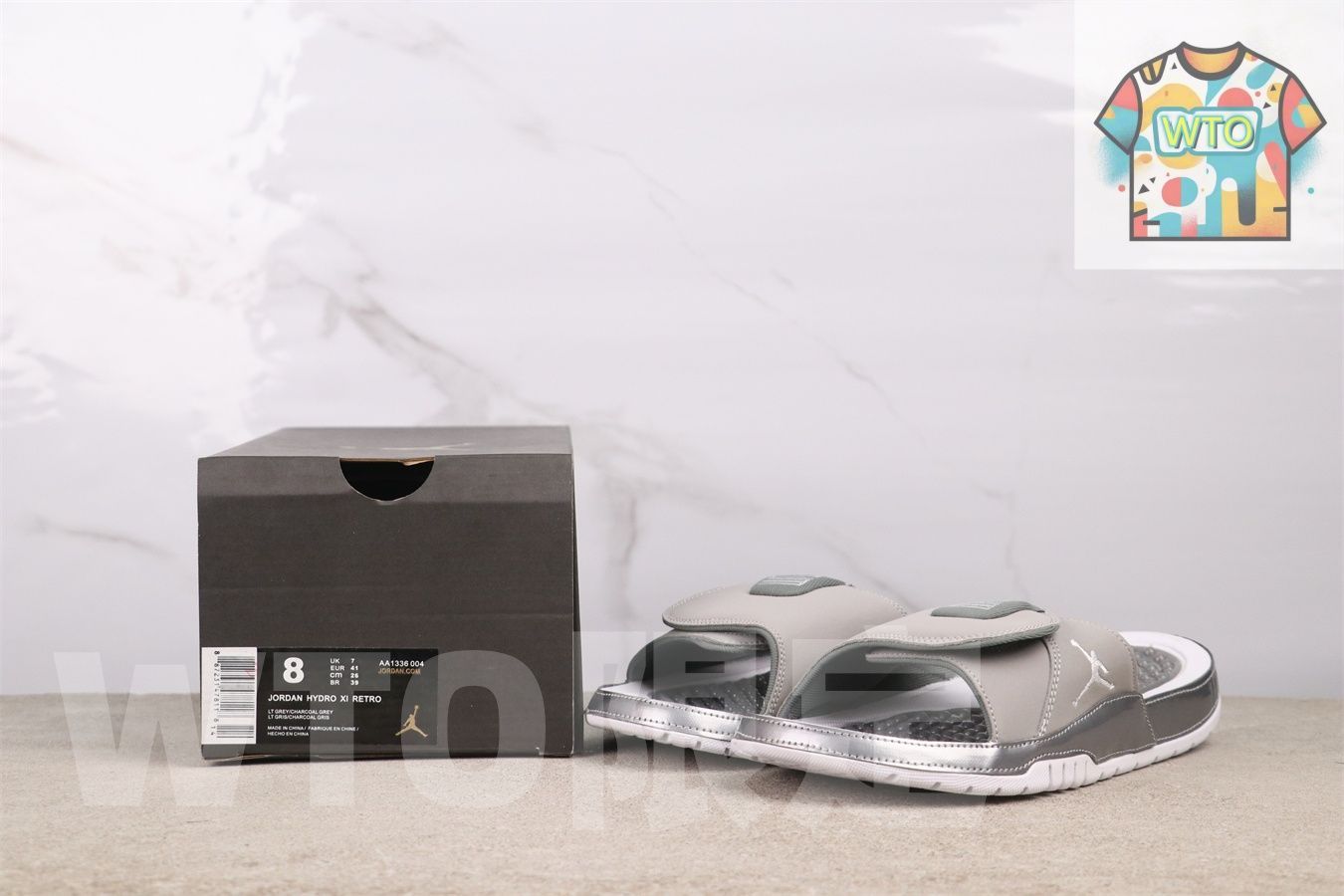  今日 エアジョーダン 11 AA 1336-004 クールグレー スリッパ-WTO輸入 スニーカー 靴