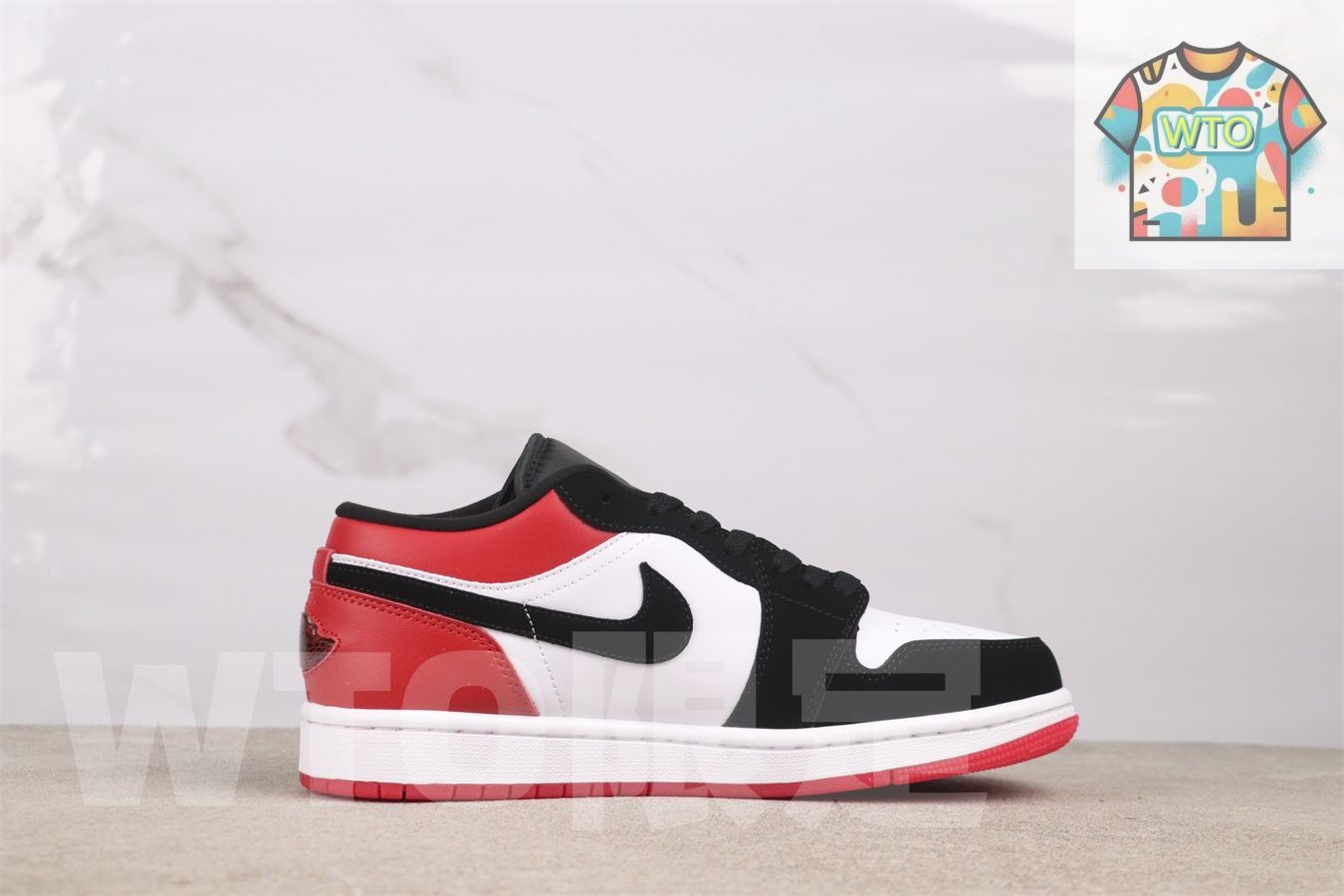 今日 Air Jordan 1 IB 8971-106 Lowエアジョーダン 8971-106ロートップ ホワイトレッド-WTO輸入