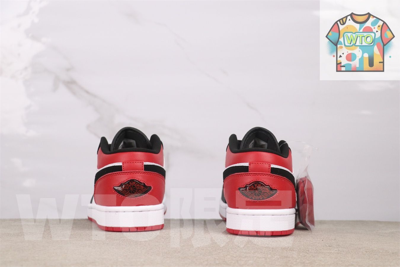  今日 Air Jordan 1 IB 8971-106 Lowエアジョーダン 8971-106ロートップ ホワイトレッド-WTO輸入 スニーカー 靴