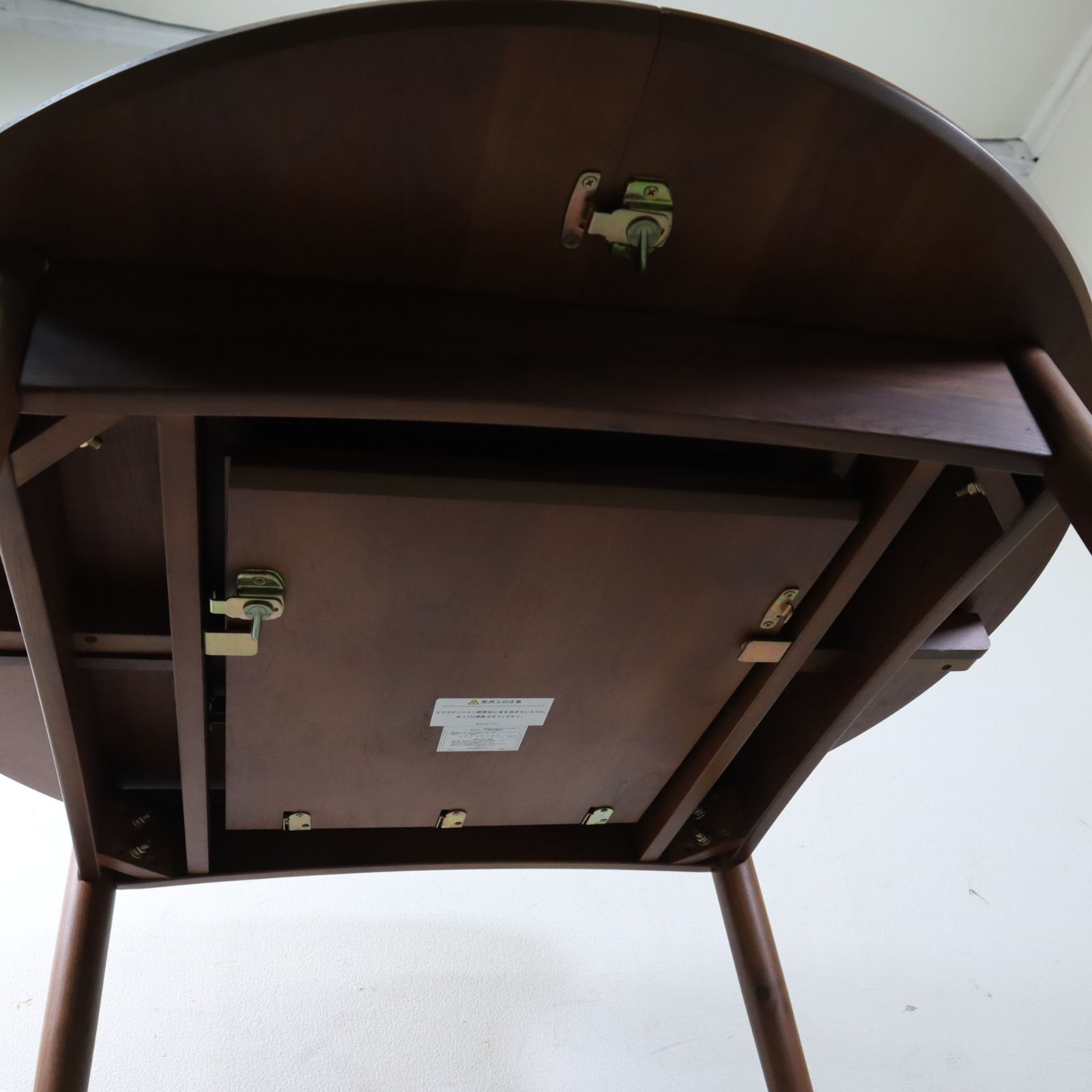 未使用】unico BRENNAエクステンションテーブルΦ1100 unico BRENNA