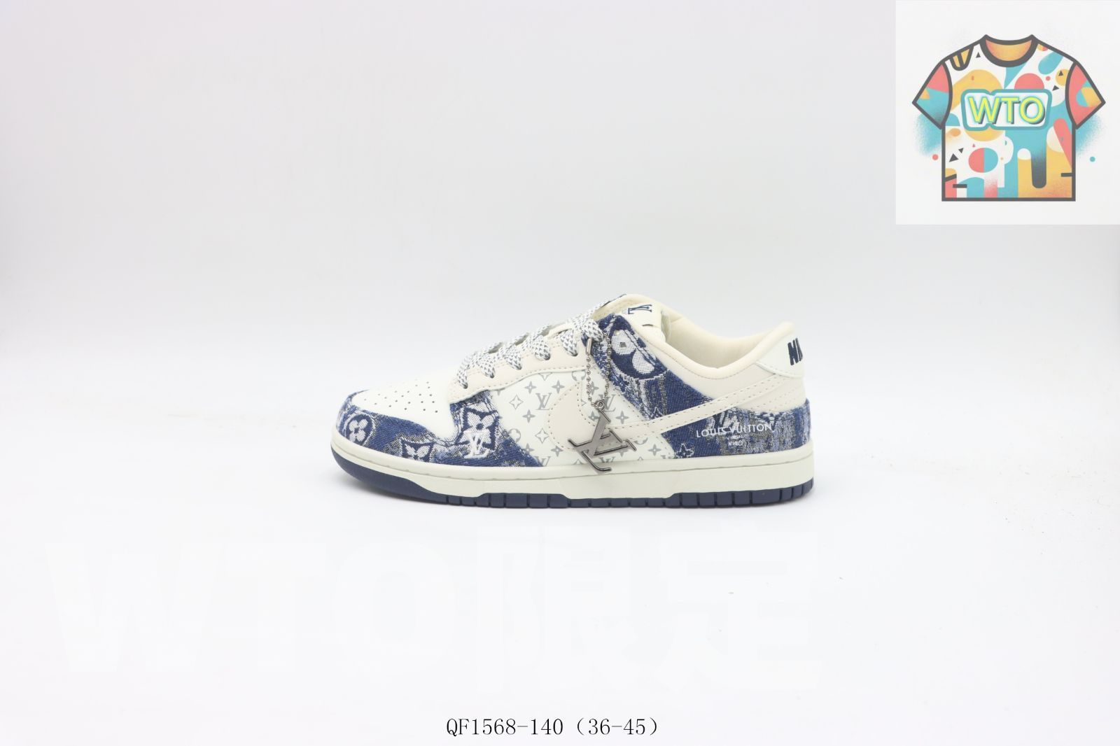 今日 ナイキ Nike スケートシューズ QF 1568 140 白藍 WTO輸入0