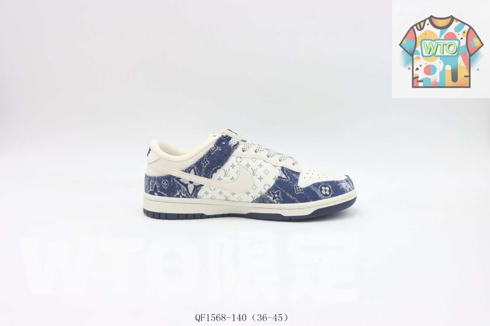 今日 ナイキ Nike スケートシューズ QF 1568-140 白藍-WTO輸入0