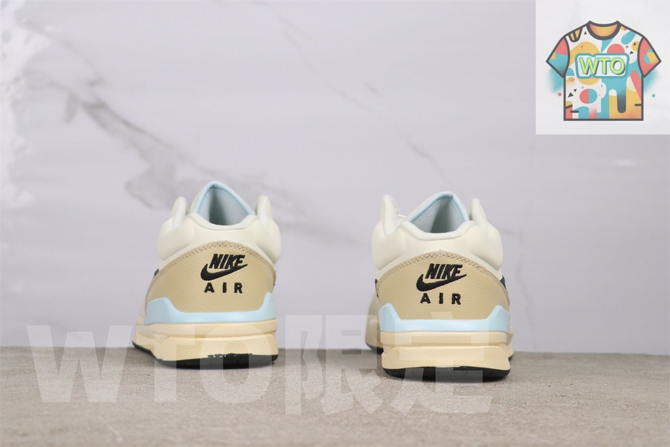  今日 Air Jordan HQ 3438-10 エアジョーダン グレーブラウン - ブルー-WTO輸入 スニーカー 靴