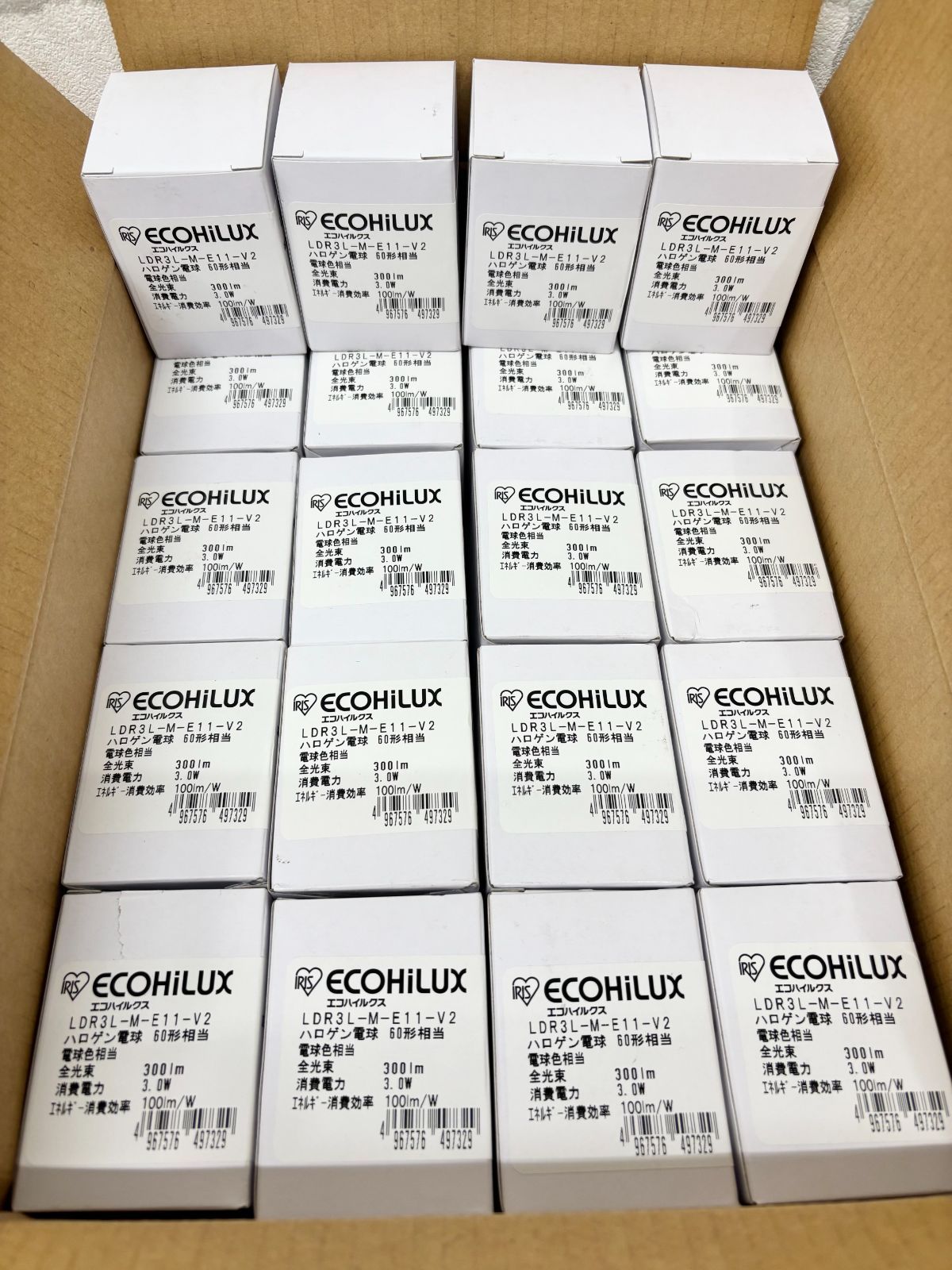 アイリスオーヤマ ダイクロハロゲン電球 E 11口金 LDR 3 L M 11 V 2