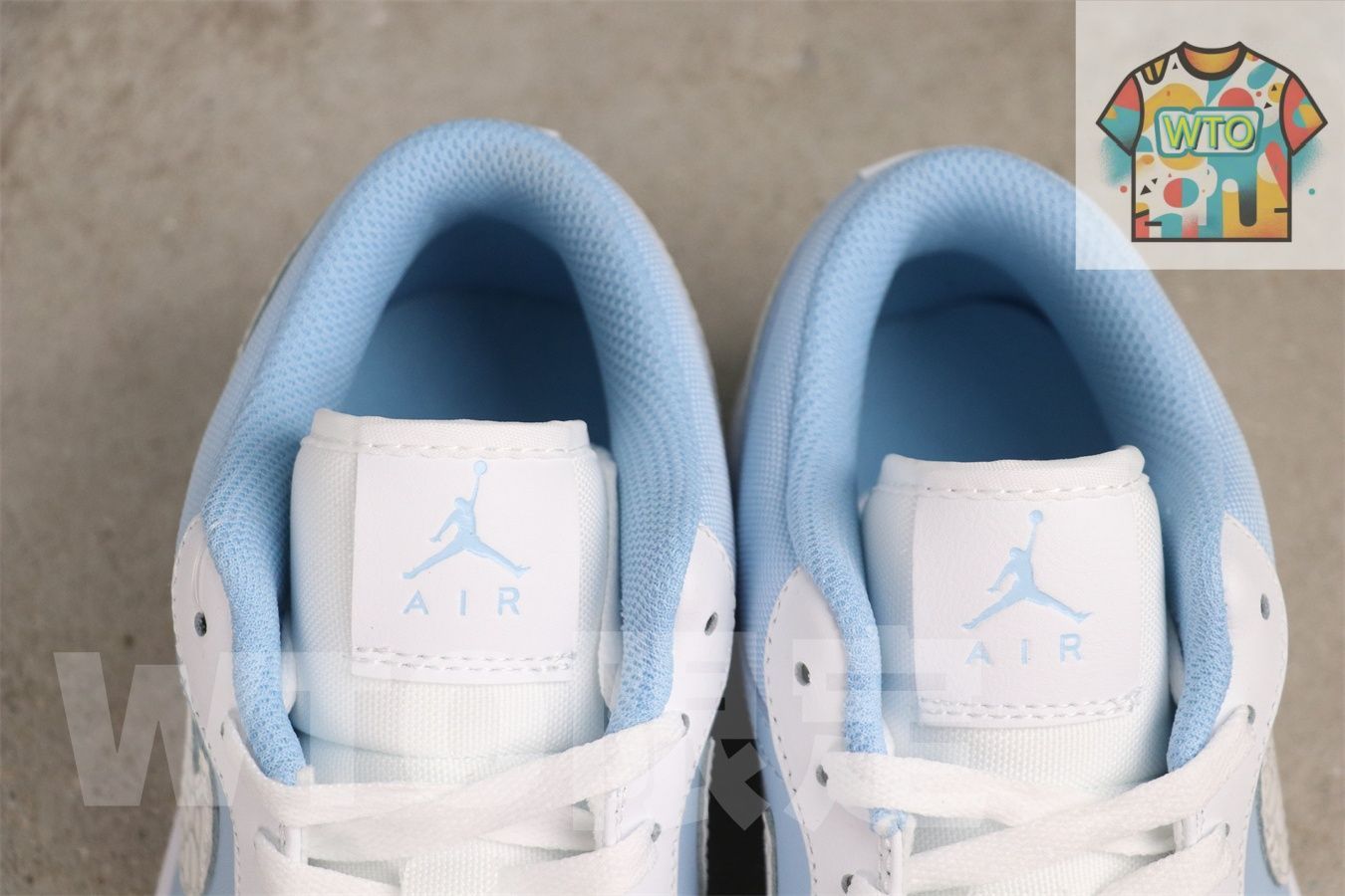  今日 Air Jordan IB 7692-400 エアジョーダン ライトブルー-WTO輸入 スニーカー 靴