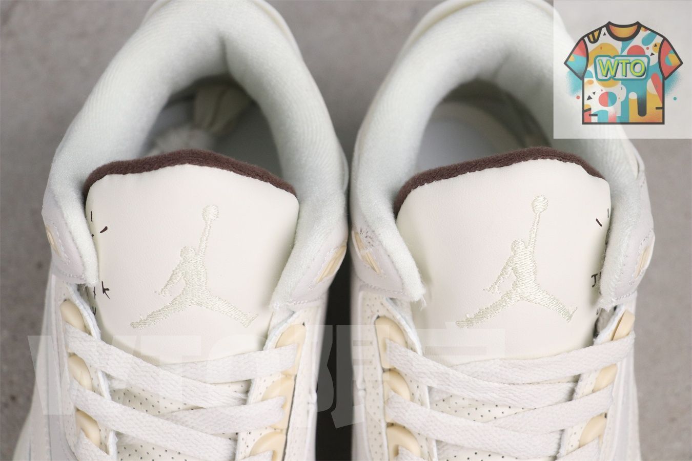  今日 Air Jordan 136064-668 エアジョーダン ベージュ - ホワイト-WTO輸入 スニーカー 靴