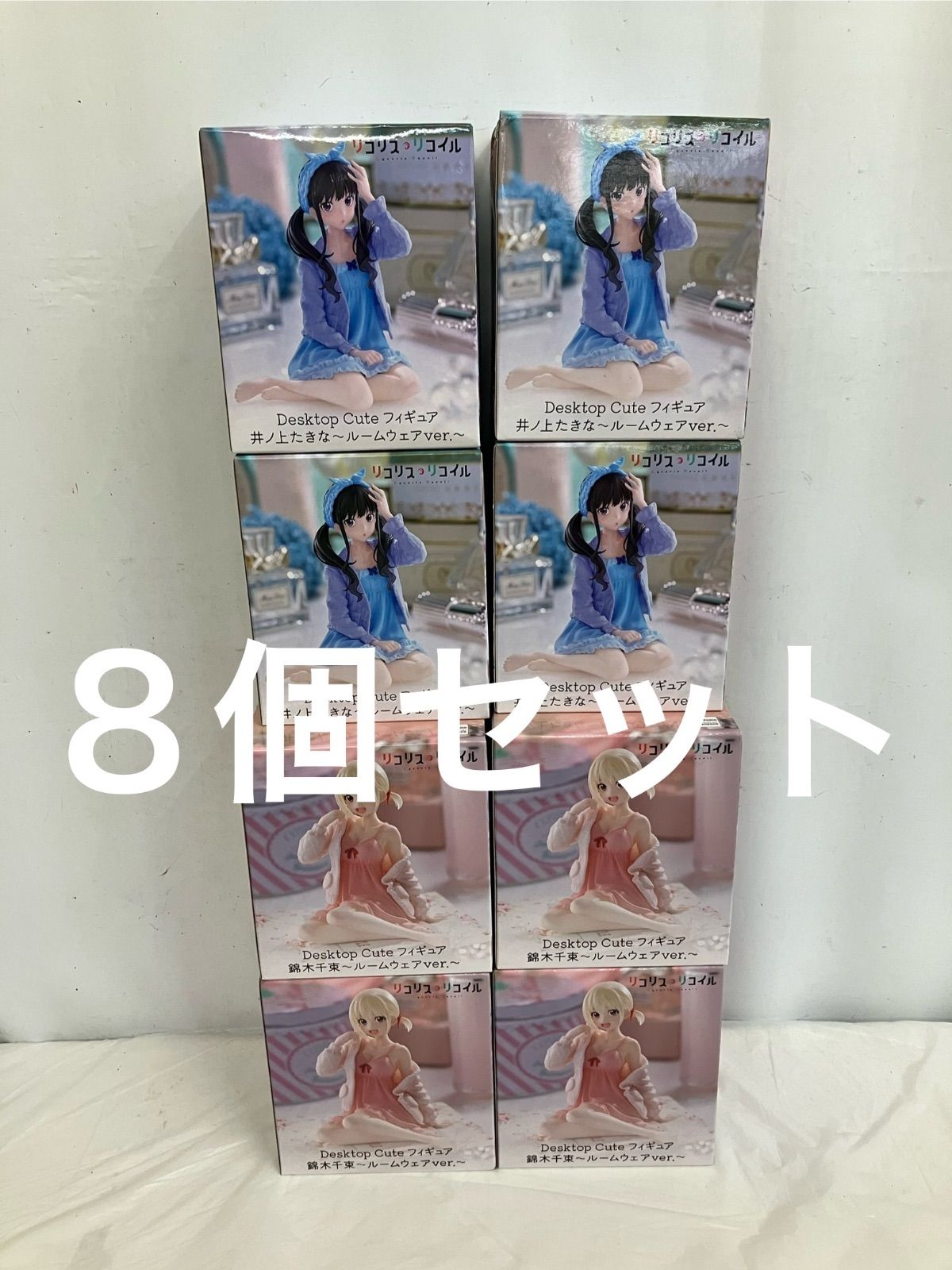 リコリスリコイル Desktop Cute ルームウェア フィギュア ８個 LFJ543 f107