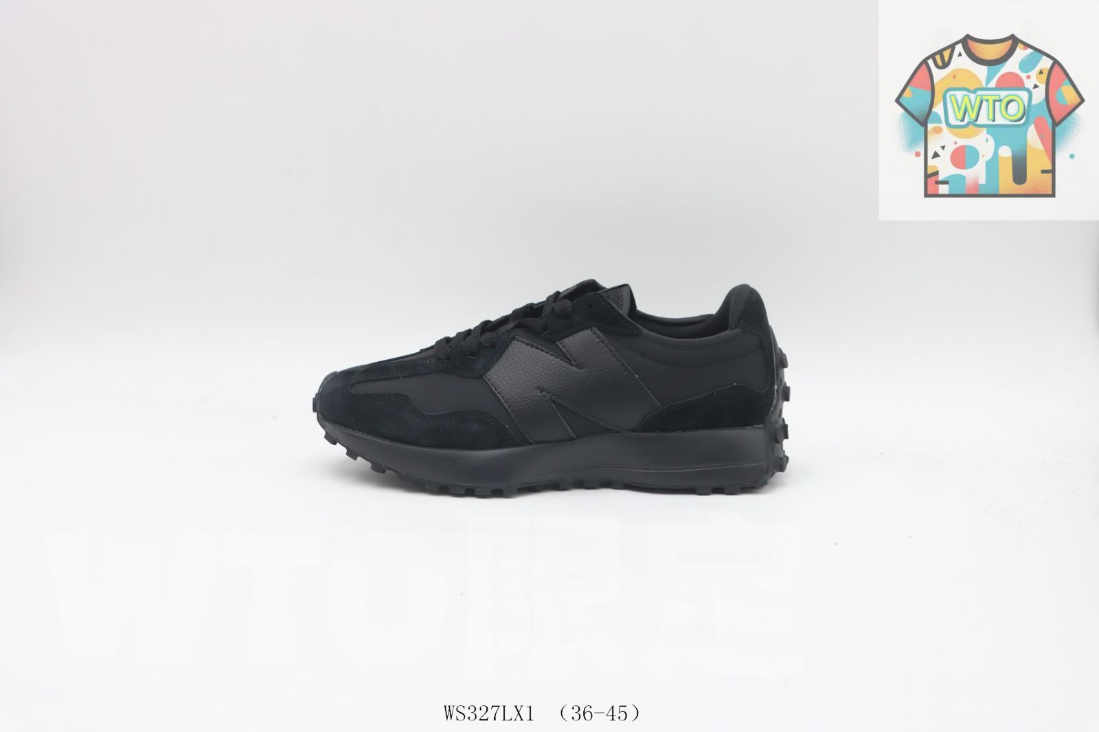 今日 ニュー ンス Balance 327 W シリーズ ブラック WTO輸入