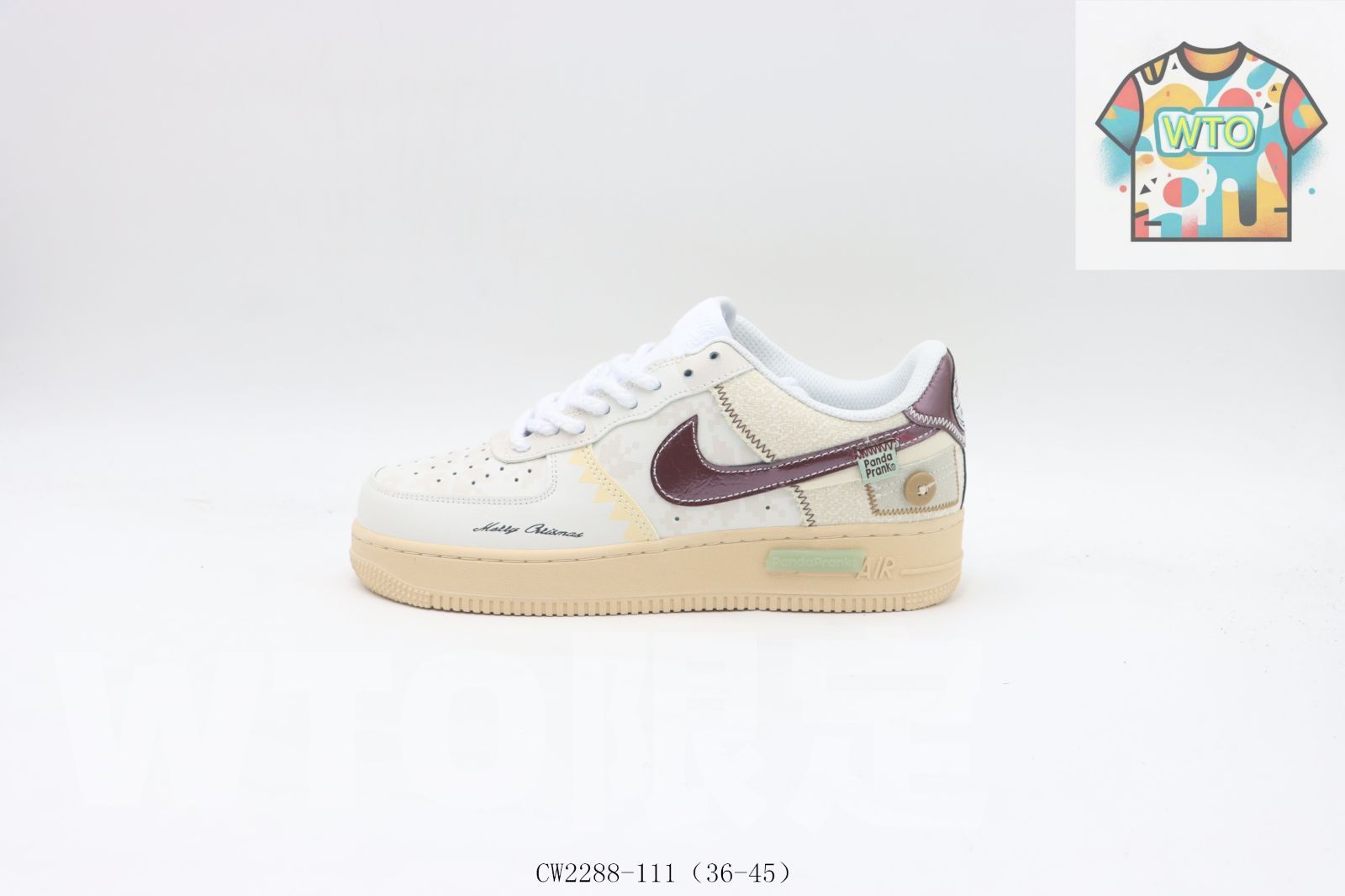 今日 ナイキ Nike スケートシューズ CW 2288-111 白紫-WTO輸入