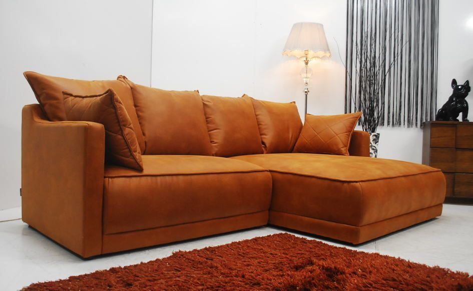 L型カウチソファーセット